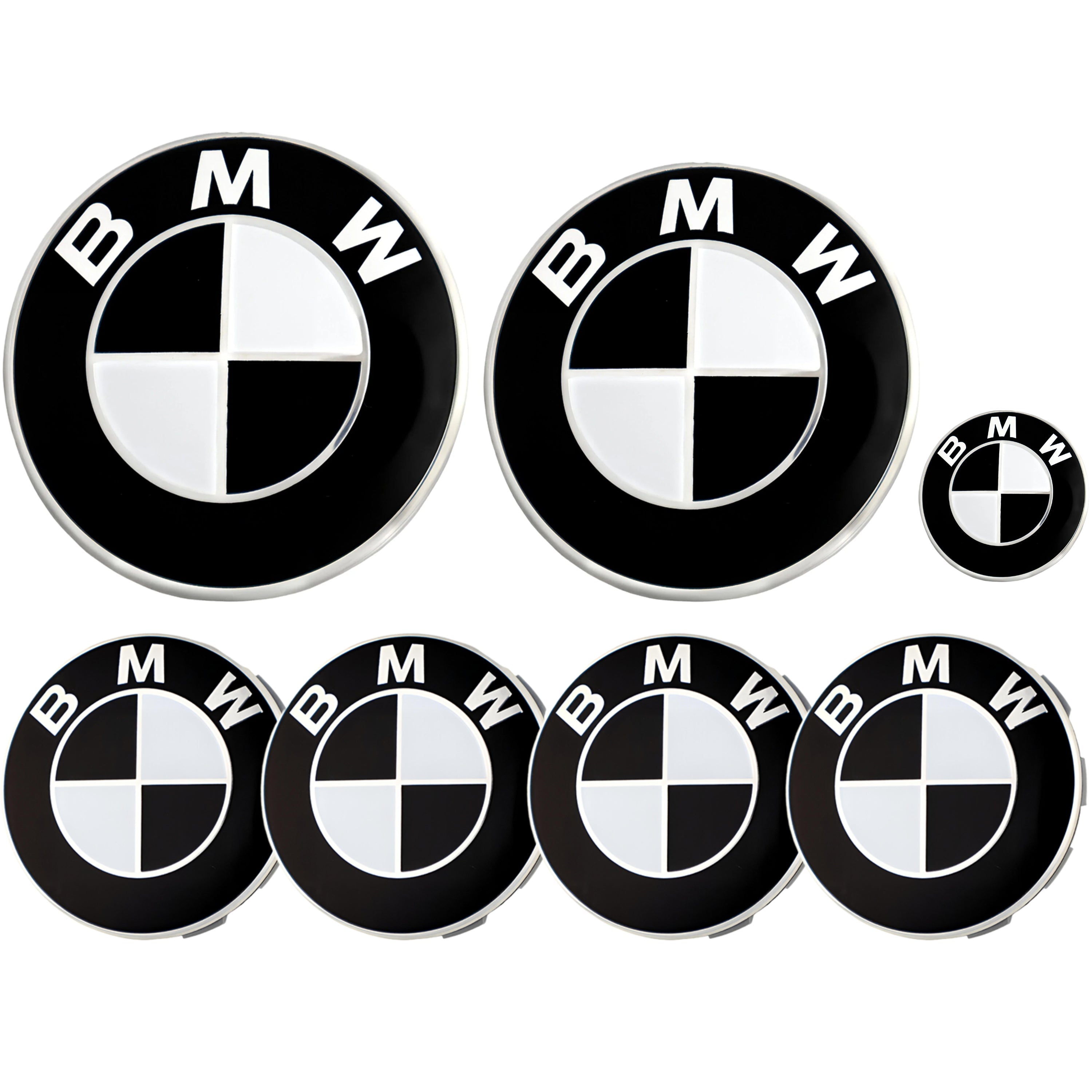 BMW Badge | Black & White