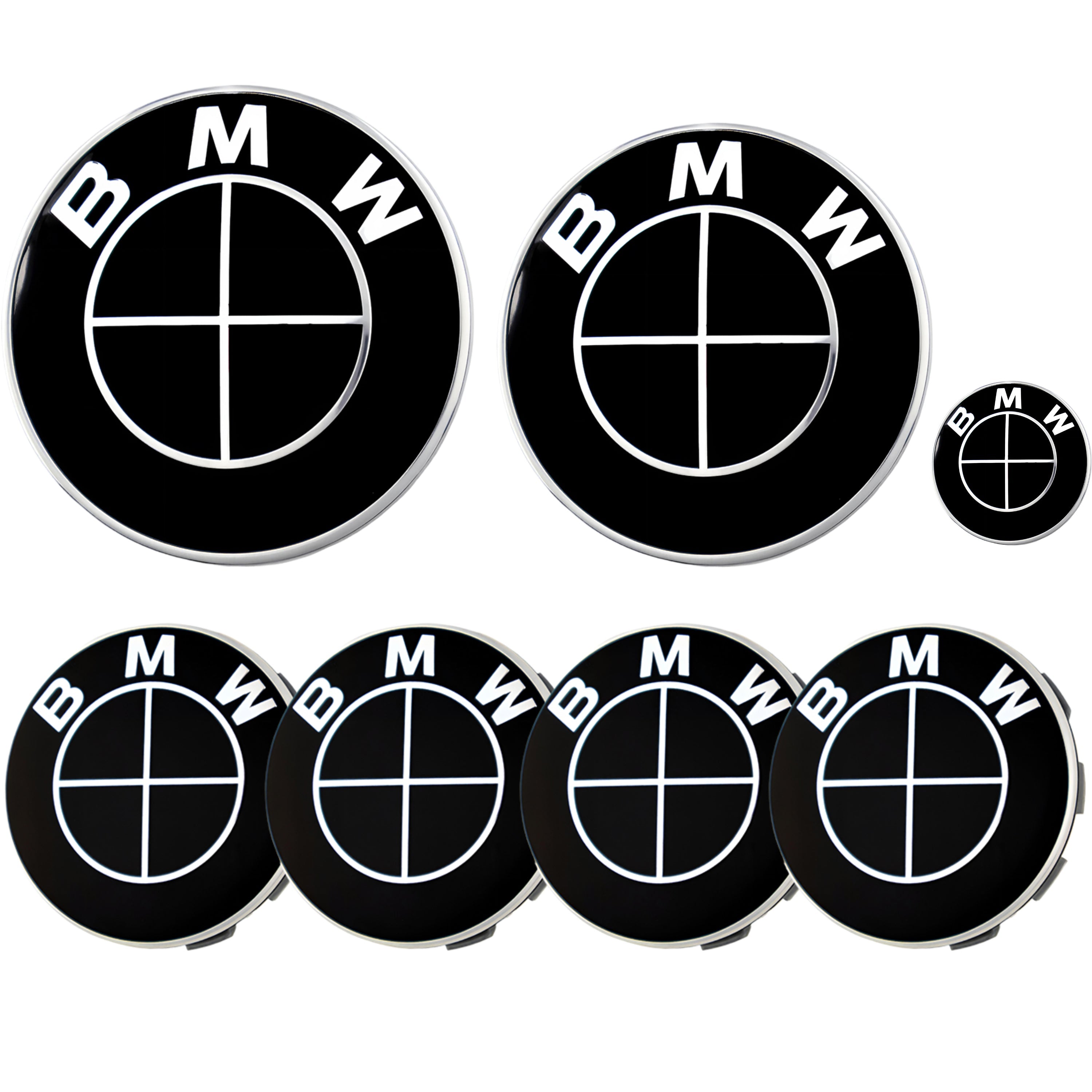 BMW Badge | Full Black