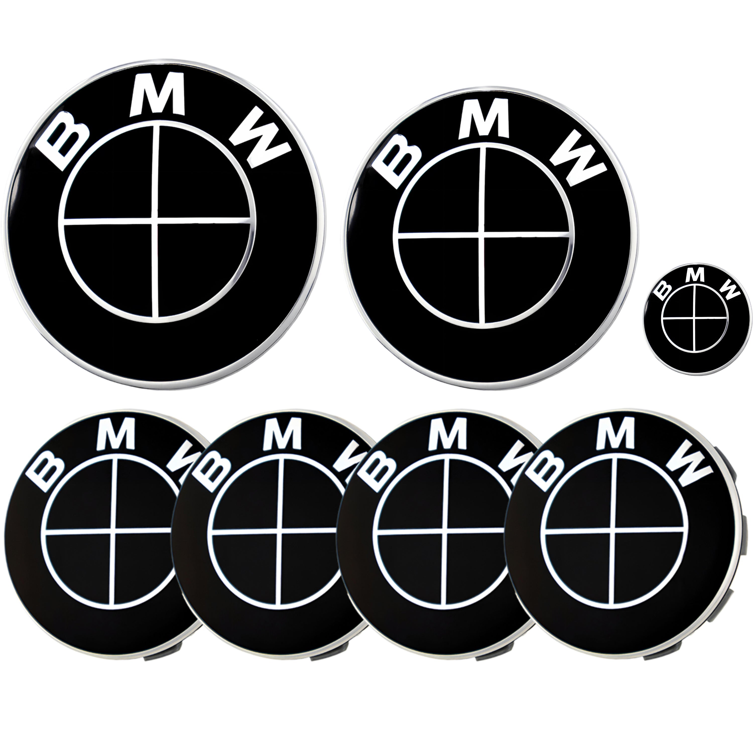 BMW Badge | Full Black