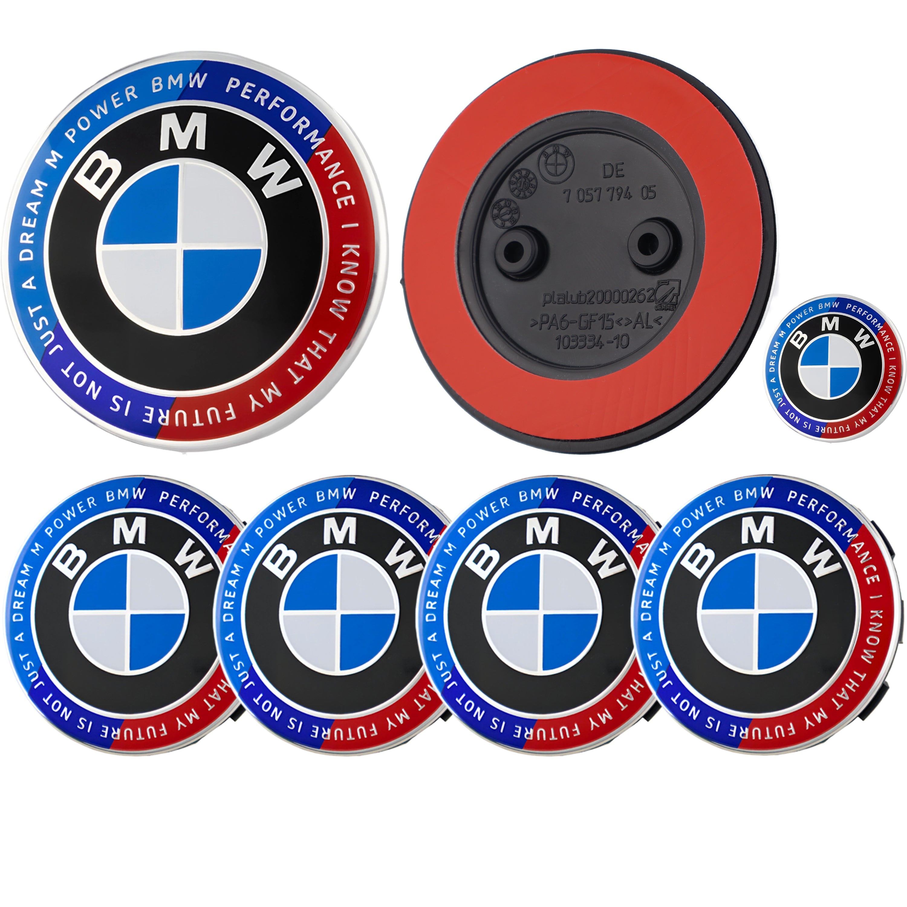 BMW Heritage Badge | Blue & Red