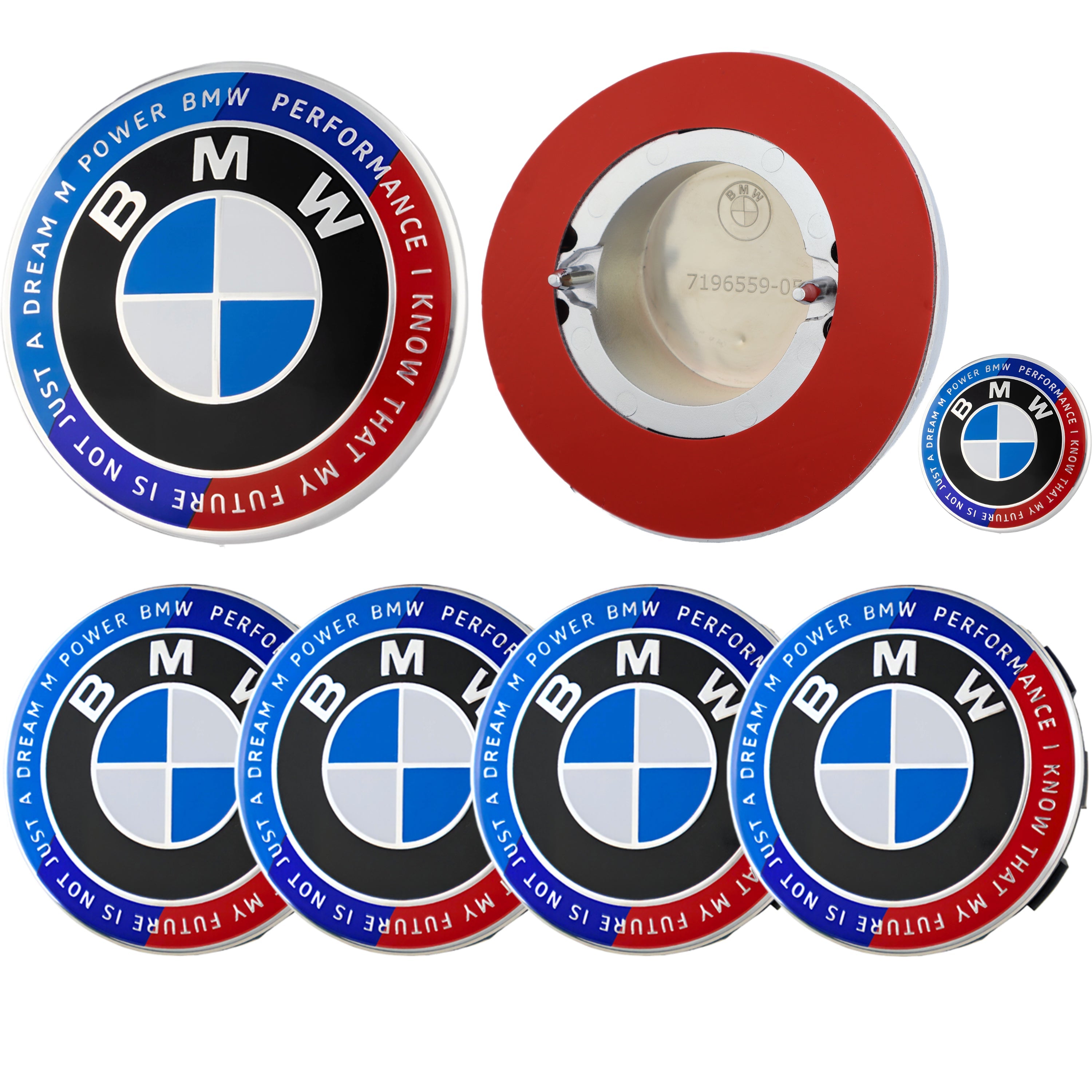BMW Heritage Badge | Blue & Red
