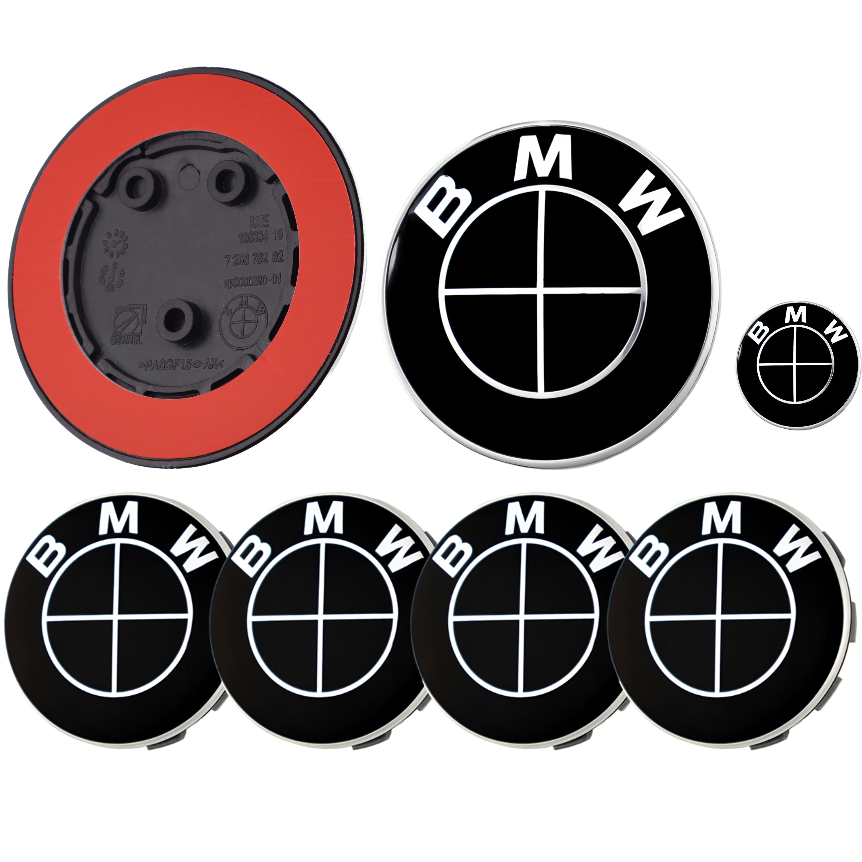 BMW Badge | Full Black