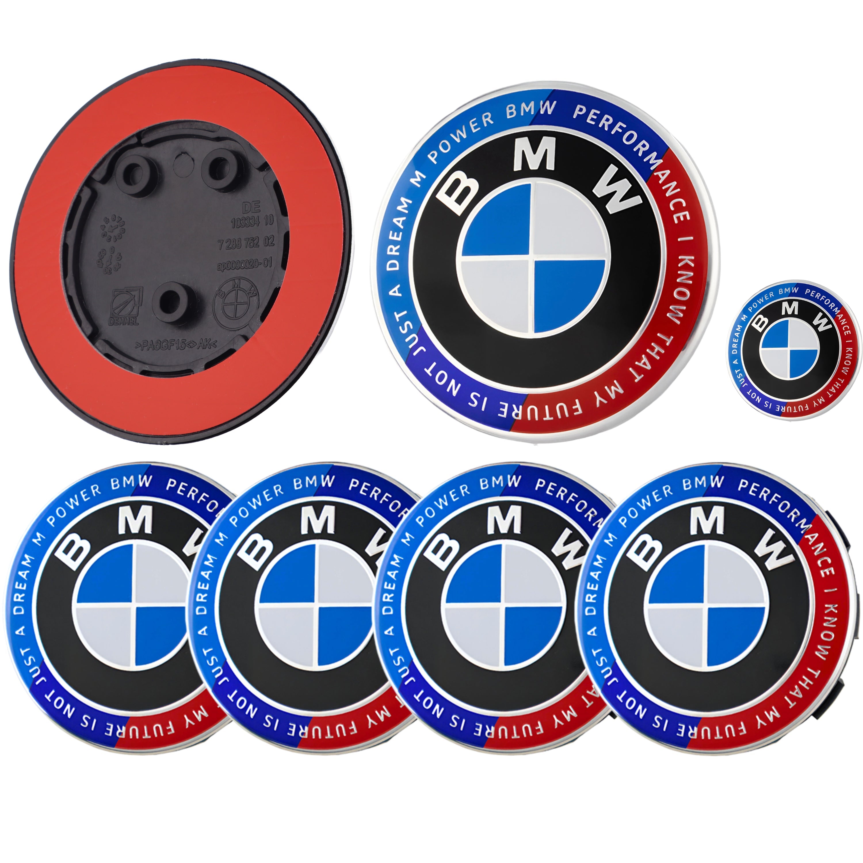 BMW Heritage Badge | Blue & Red