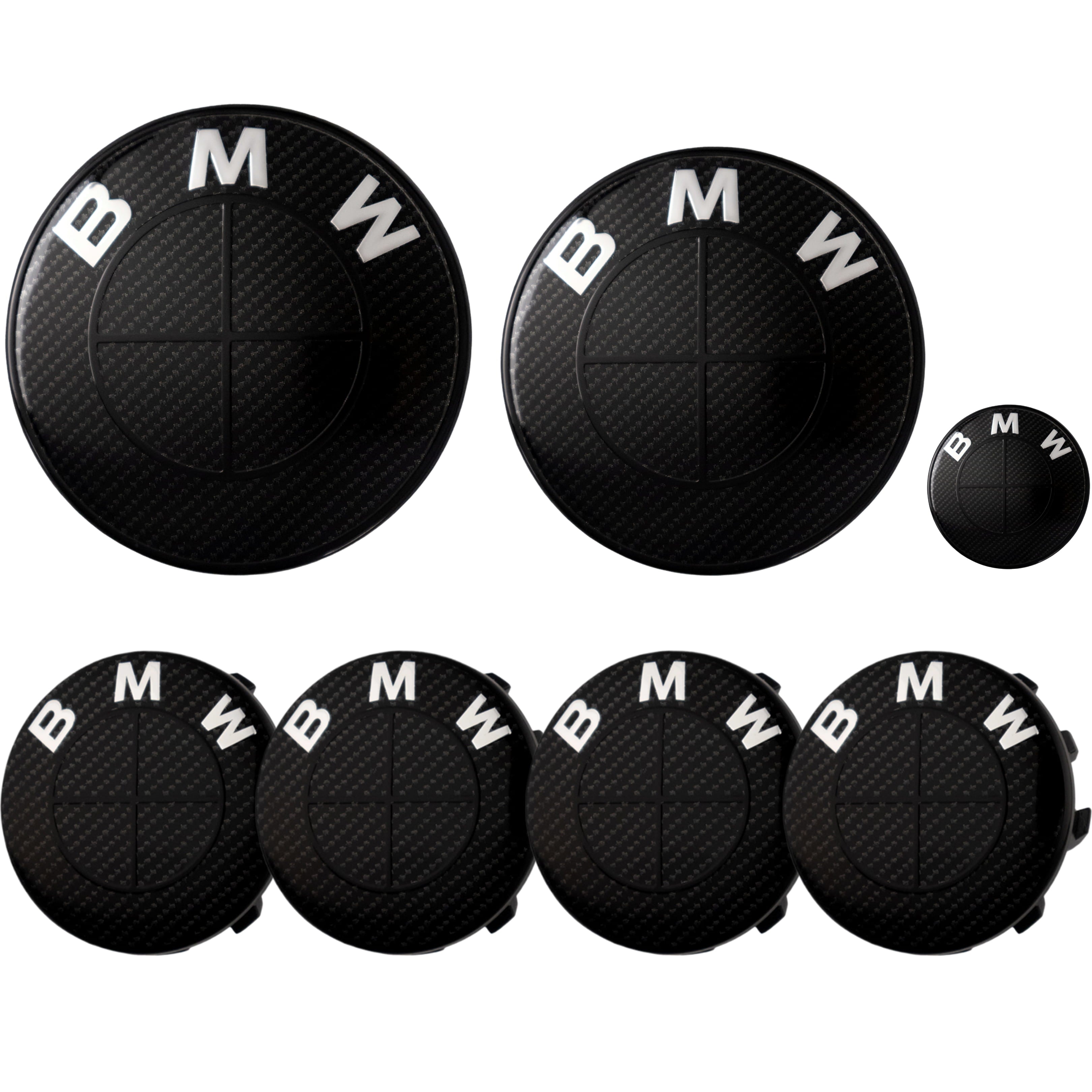 BMW Badge | Black Carbon