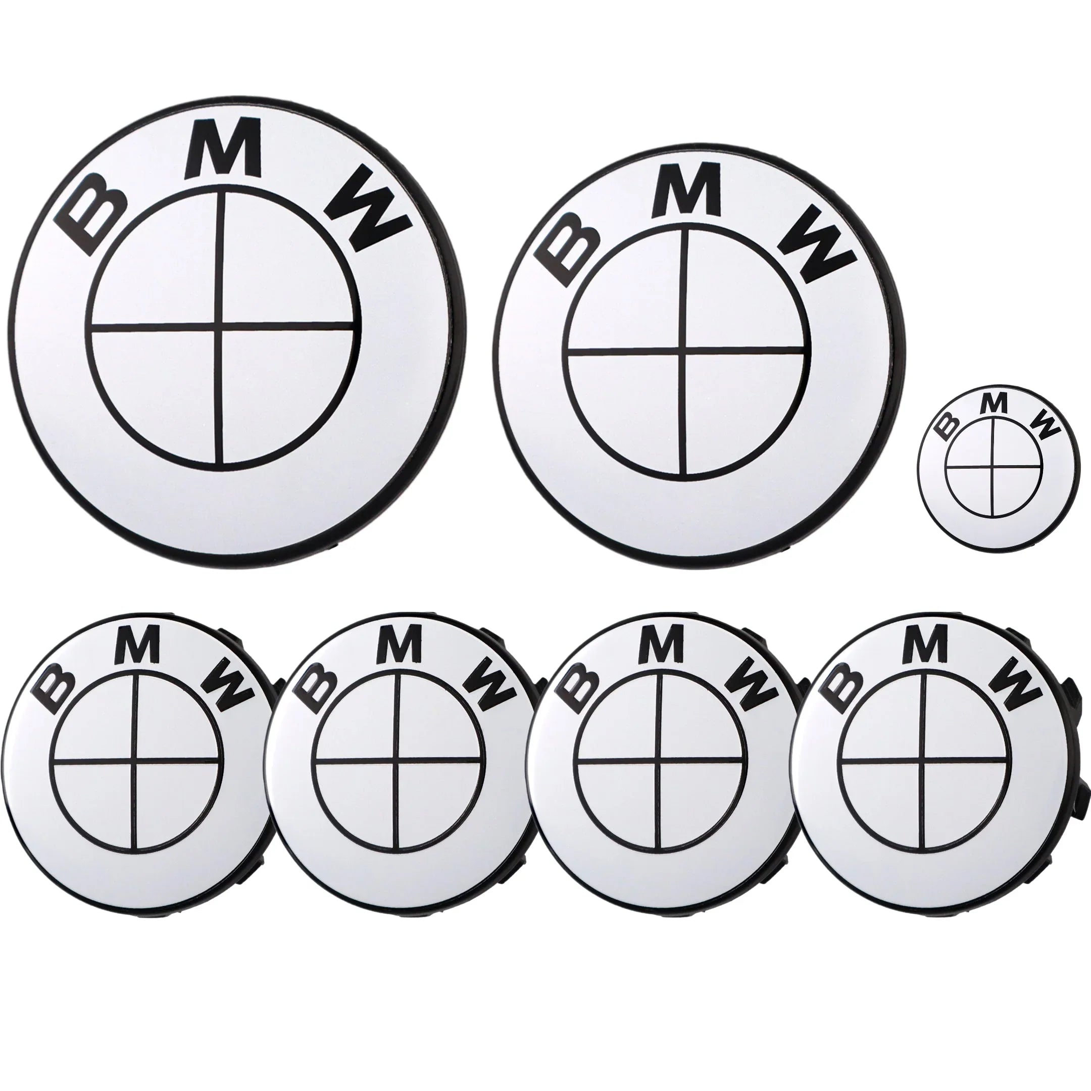 BMW Badge | Gloss White