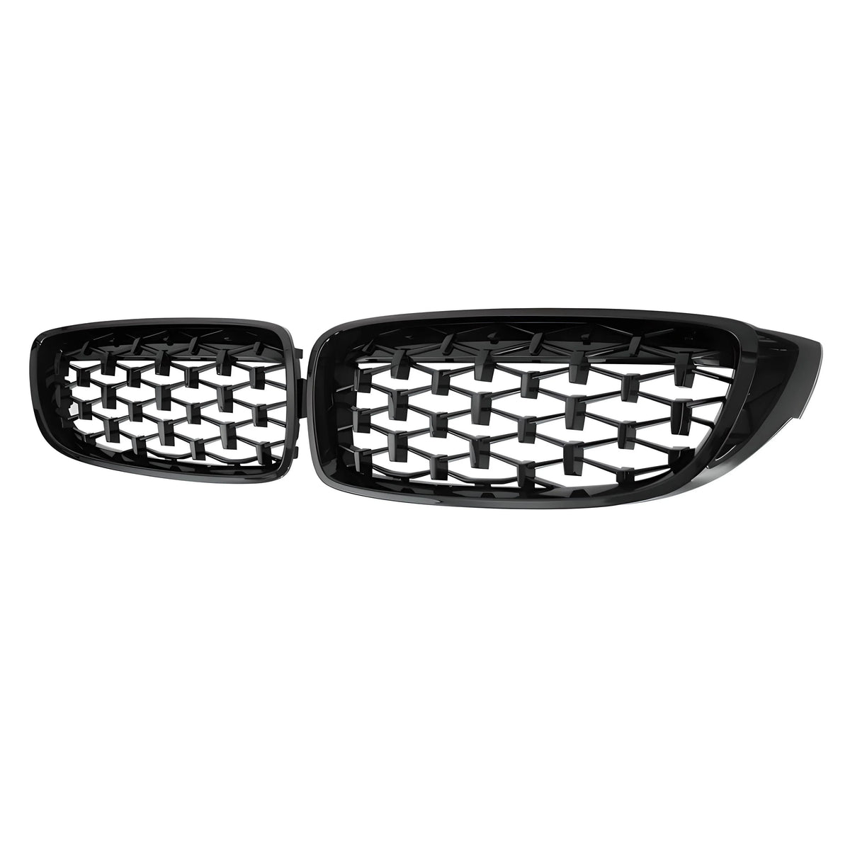 BMW F30 Kidney Grille – Black Gloss – Compatible with BMW F30 3 Series – Front