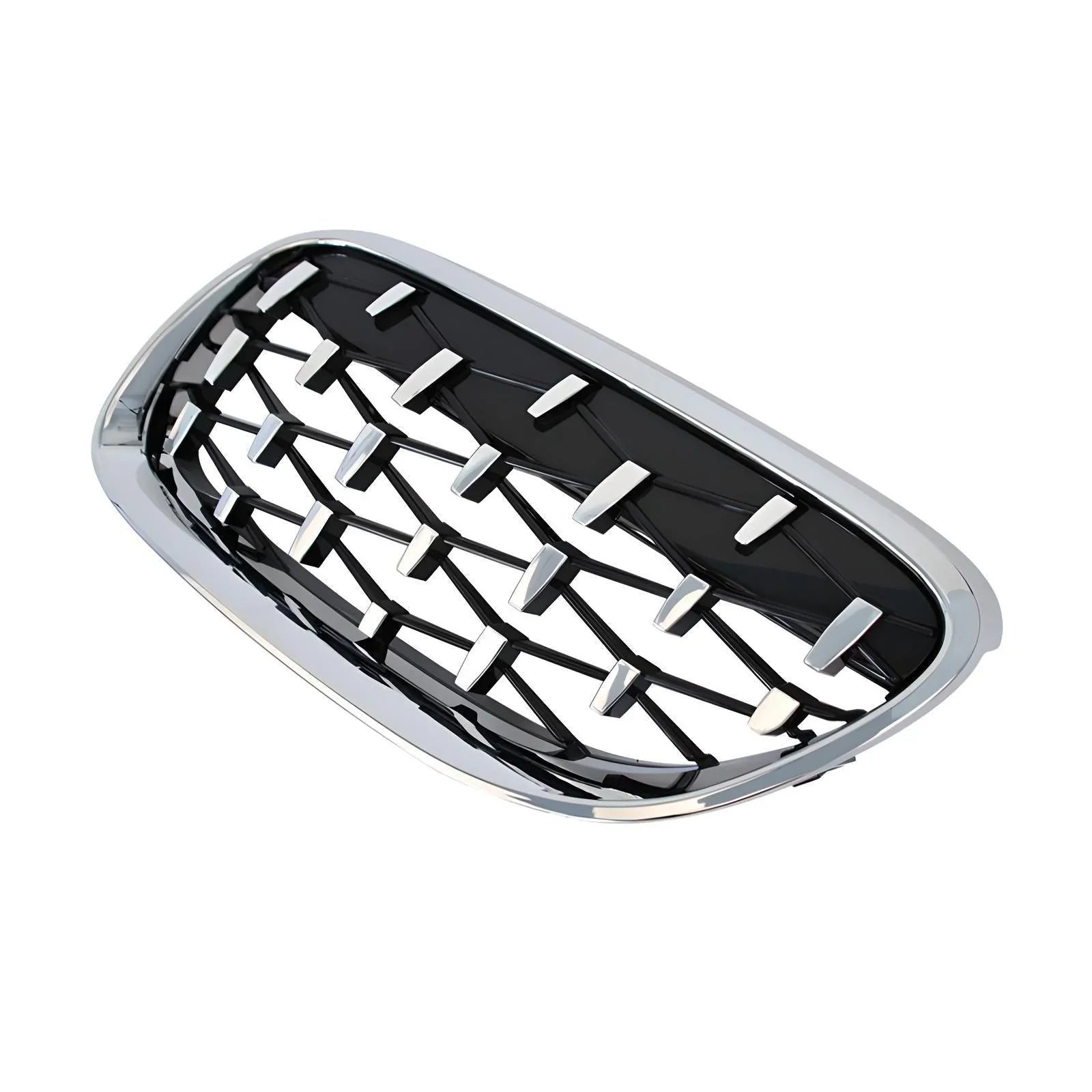 Jaguar XK XKR Grill – Chrome Black – Compatible with Jaguar XK XKR – Front Exterior