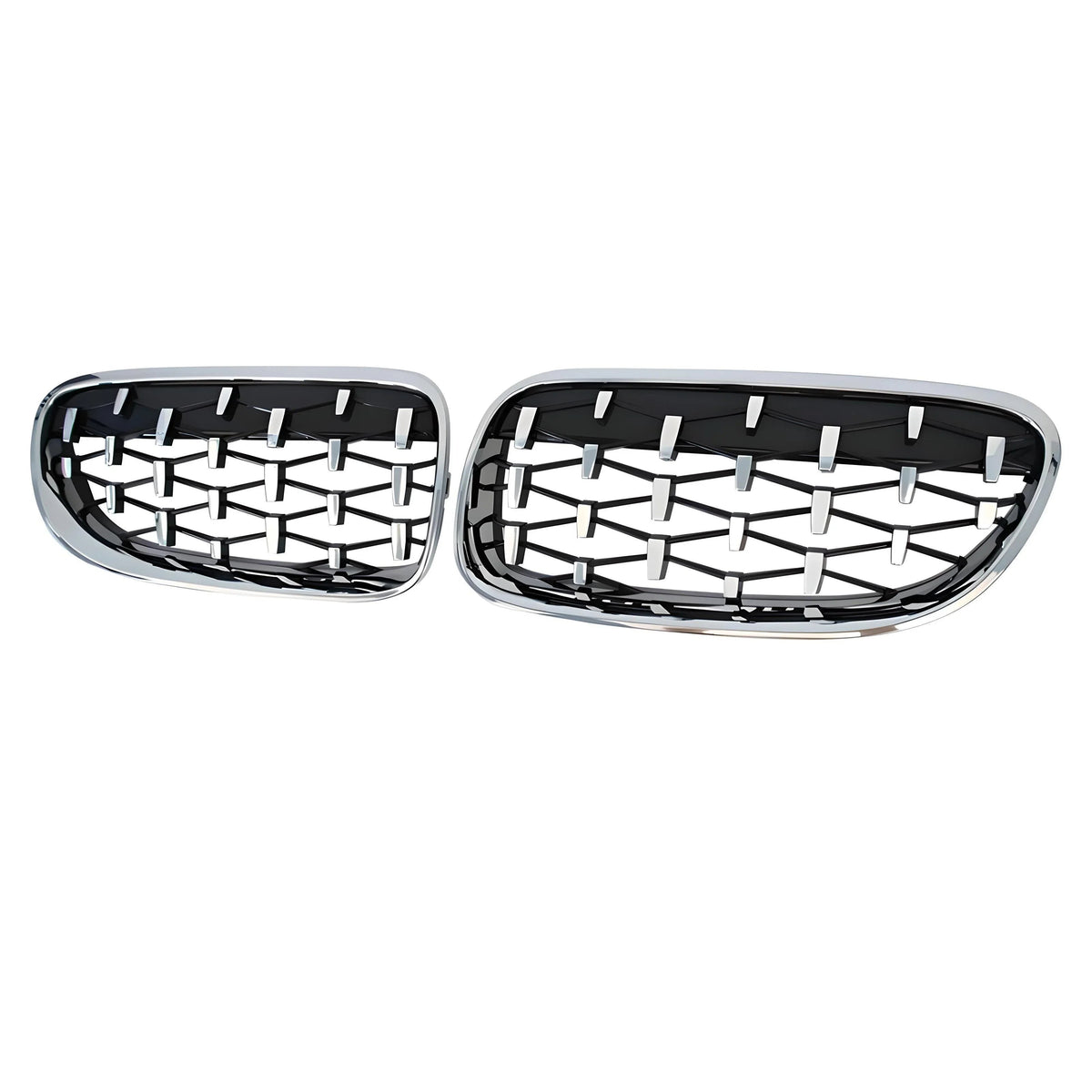 BMW Front Grille – Chrome Black – Compatible with BMW X5 F15 – Front