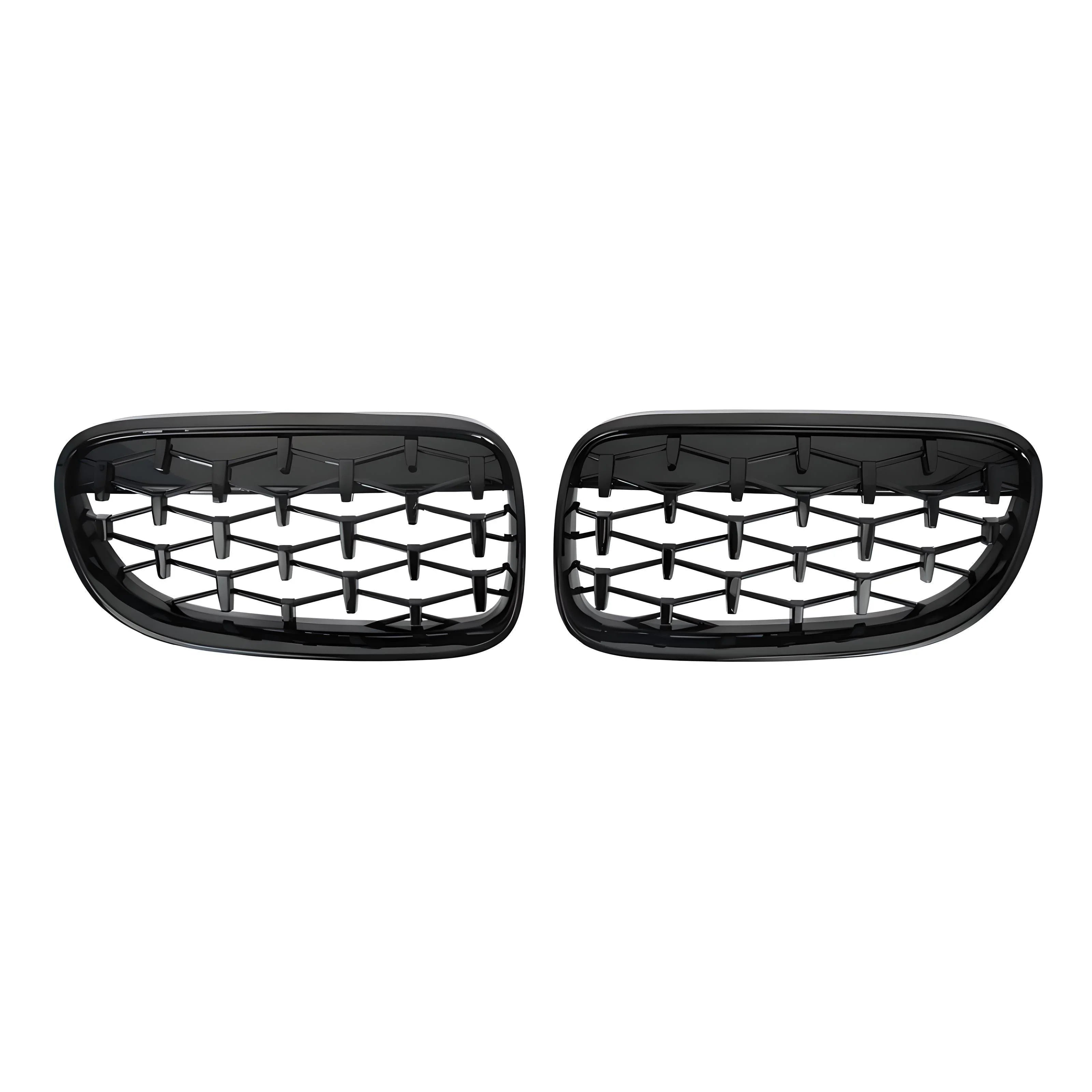 BMW 3 Series 2019-2021 Front Grille Gloss Black Compatible with BMW G20 G21 Front
