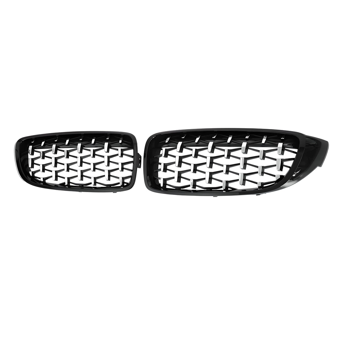 Front Grille – Gloss Black – Compatible with BMW 5 Series G30 G31 2017-2020 – Front