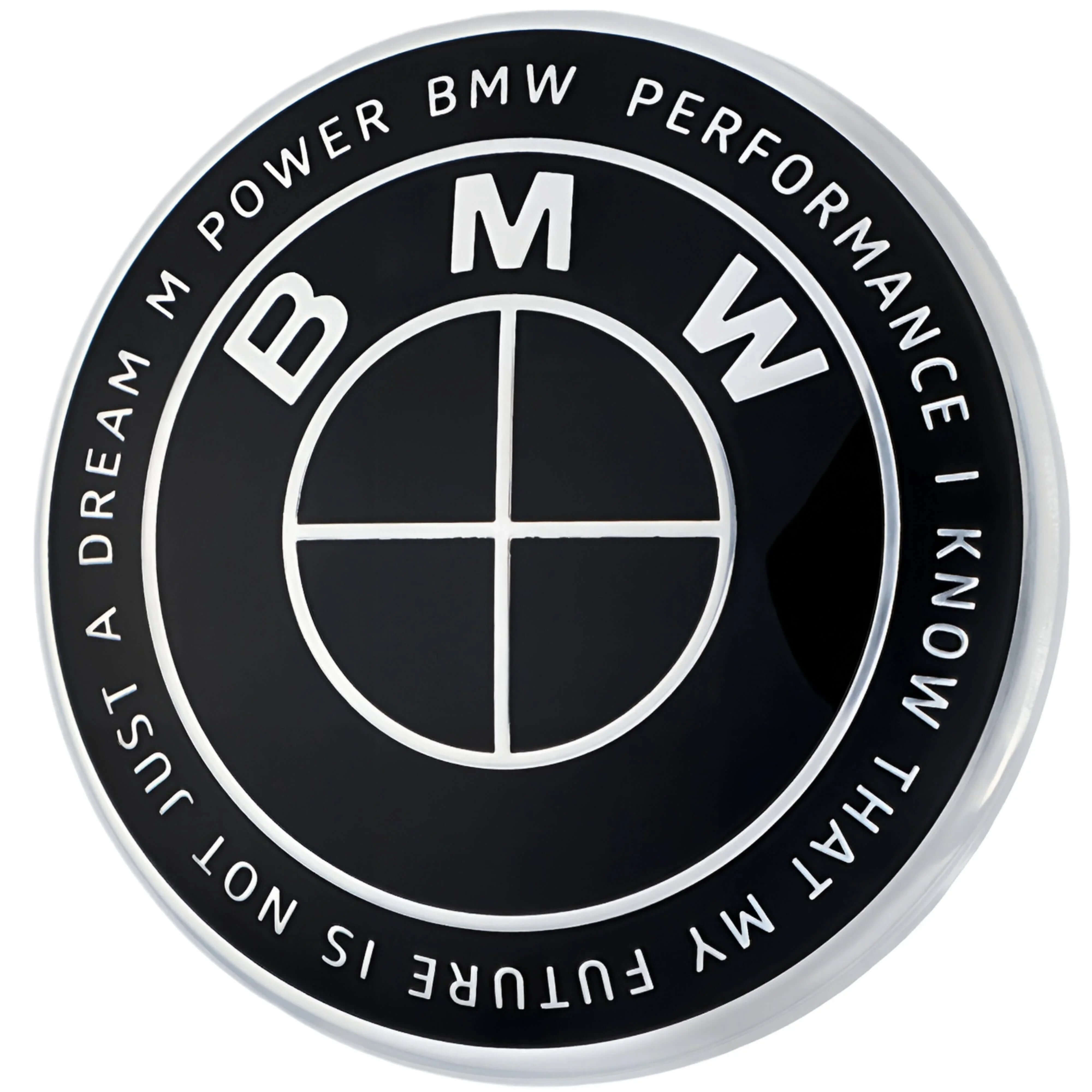 BMW Heritage Badge | Full Black