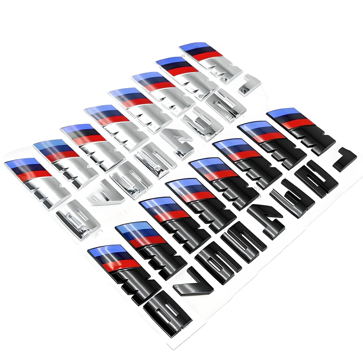 BMW M Performance Emblems – Black – Compatible with BMW – Exterior