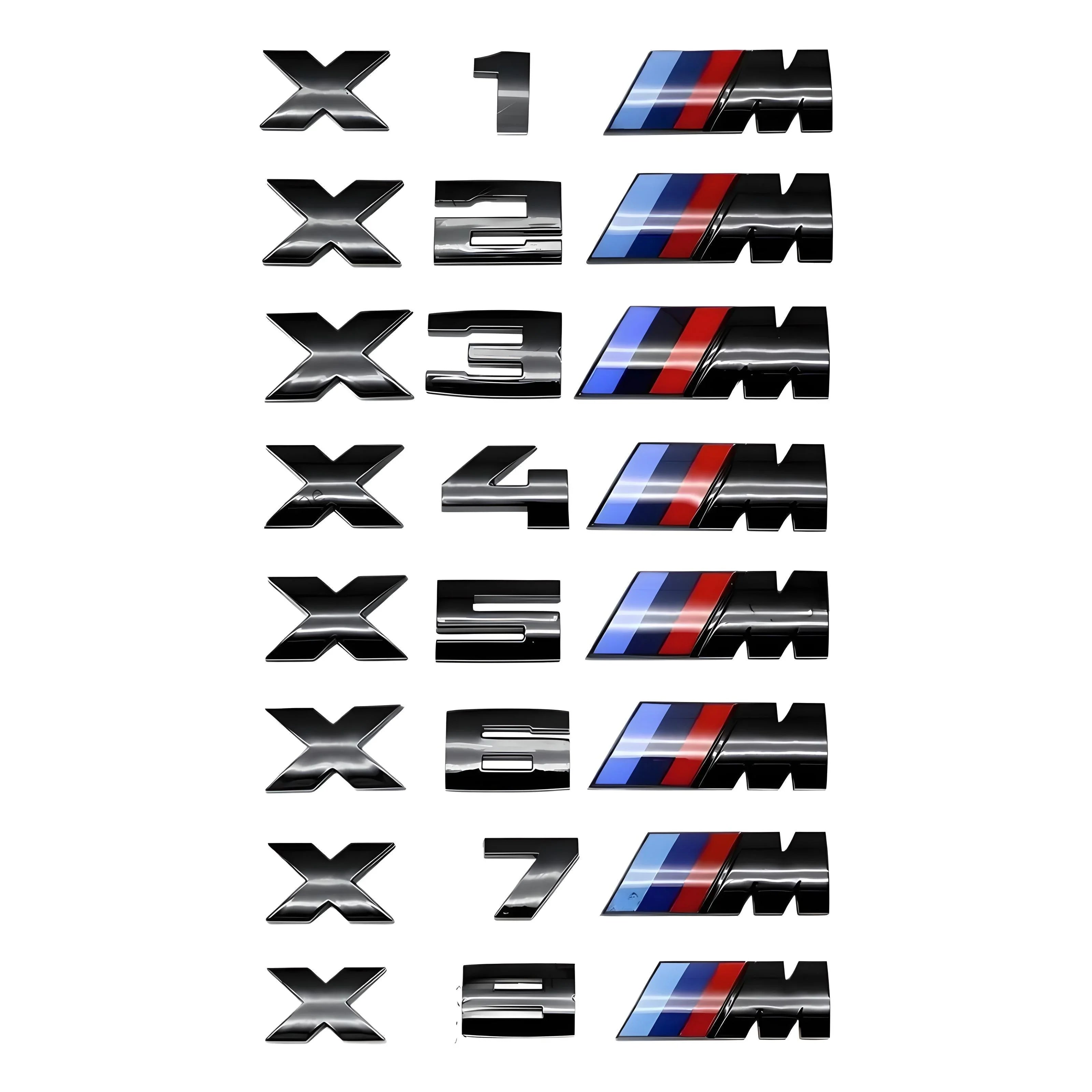 BMW X Series ///M Badge