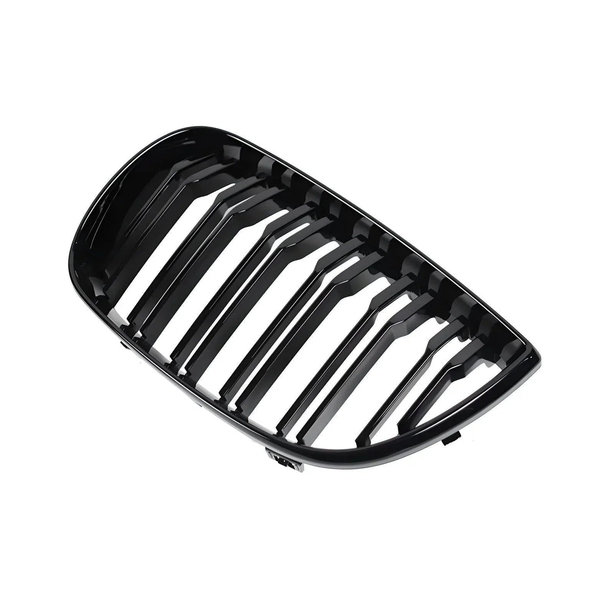 BMW Front Bumper Kidney Grill Gloss Black – Black – Compatible with BMW 1 Series F20 F21 – Front