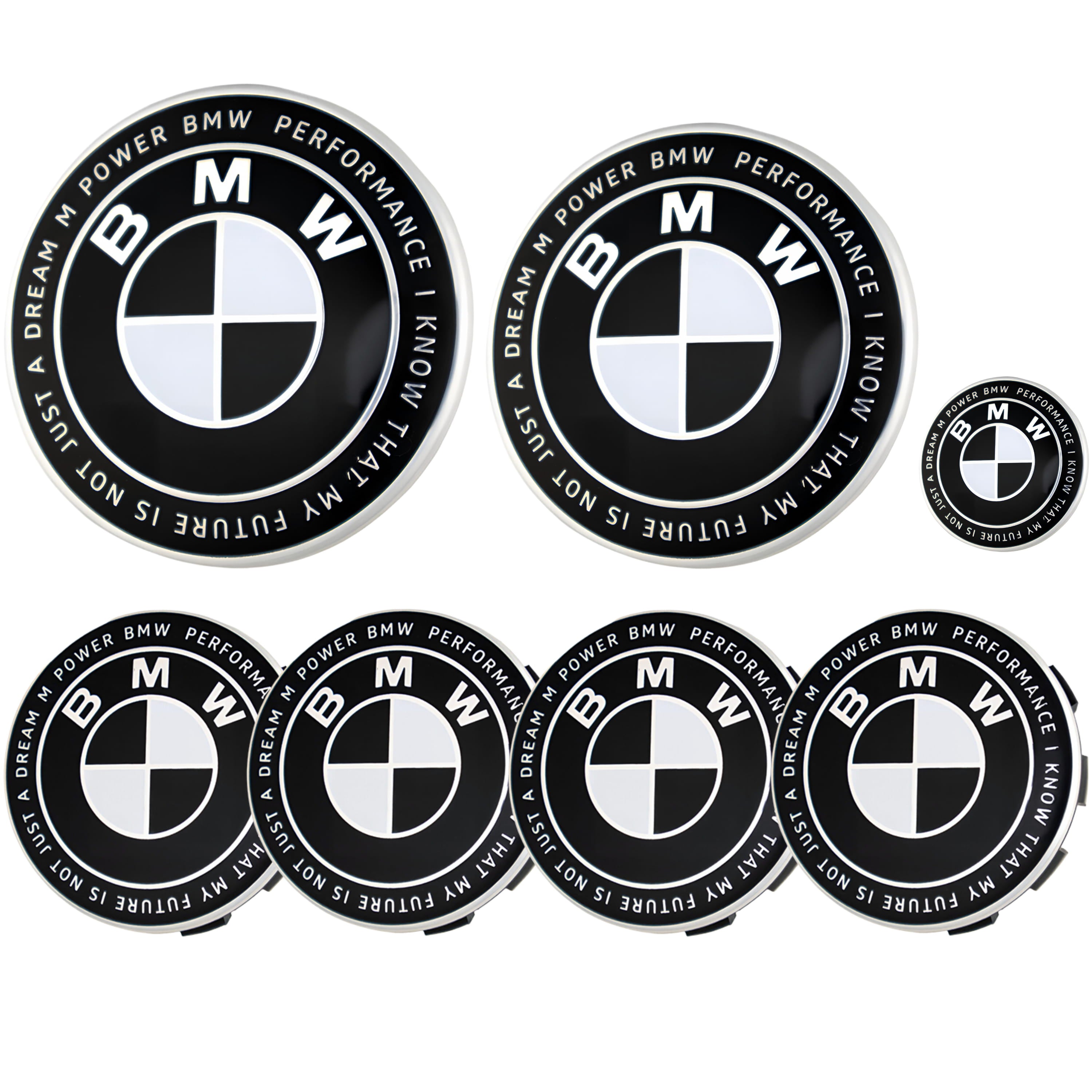 BMW Heritage Badge | Black & White