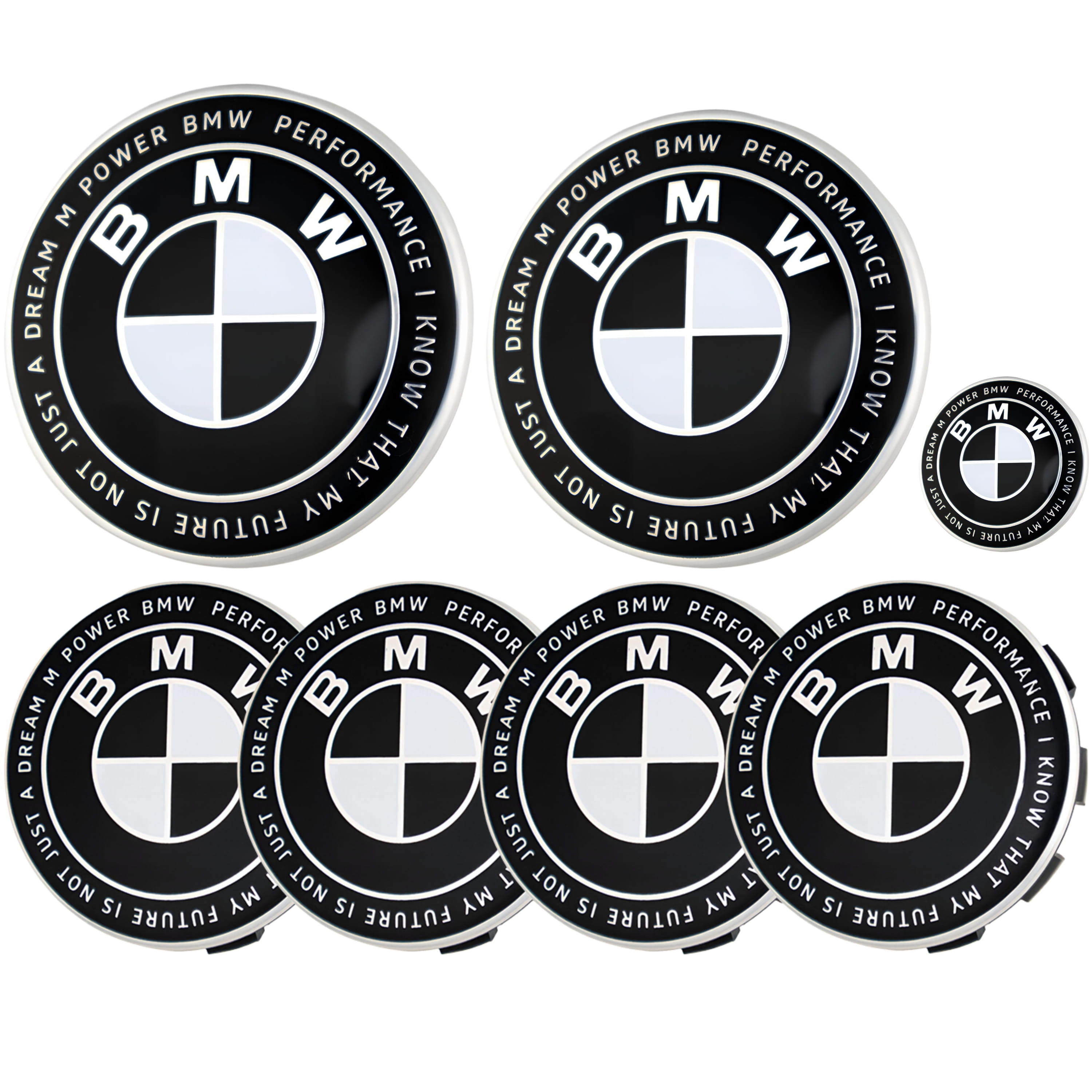 BMW Heritage Badge | Black & White