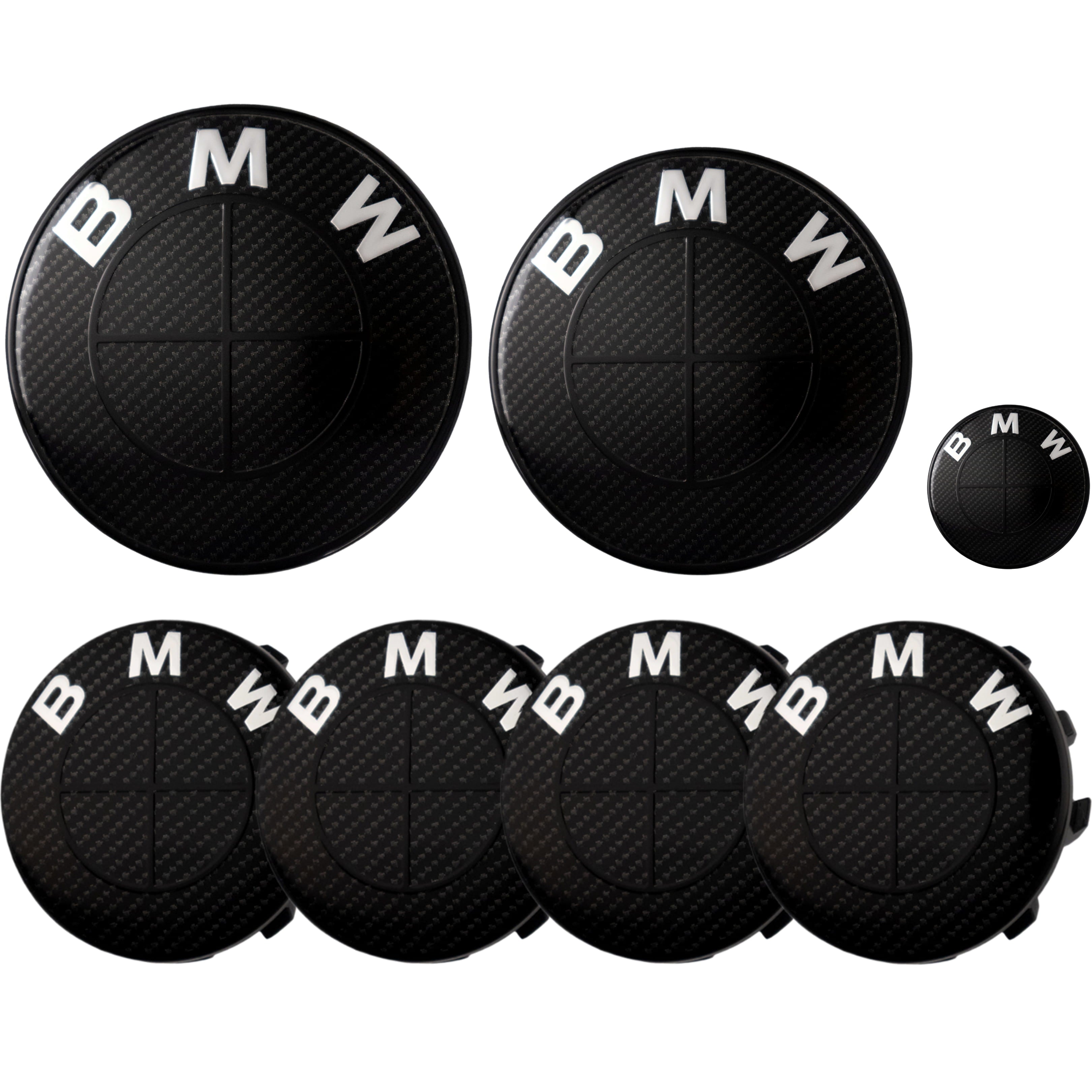 BMW Badge | Black Carbon