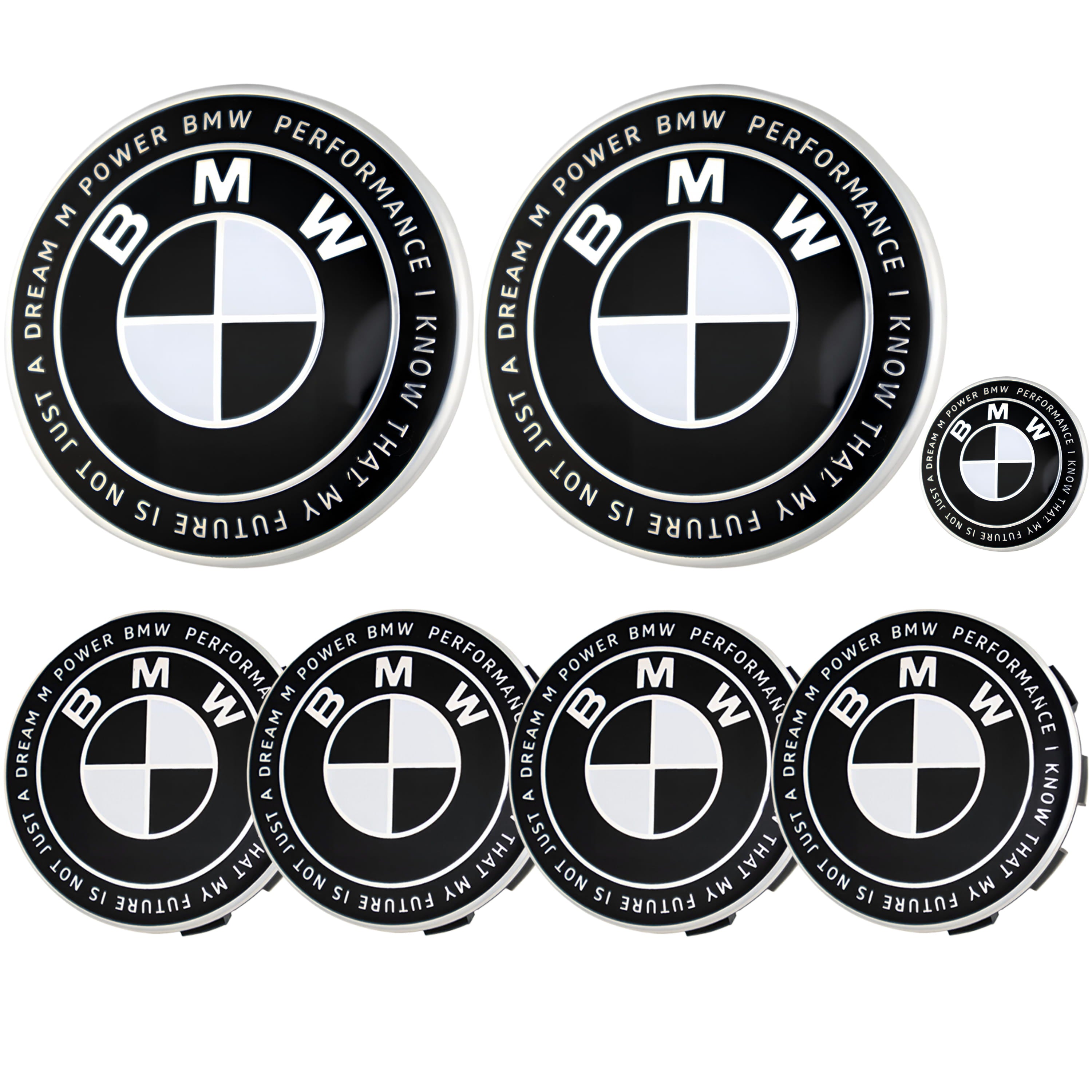 BMW Heritage Badge | Black & White