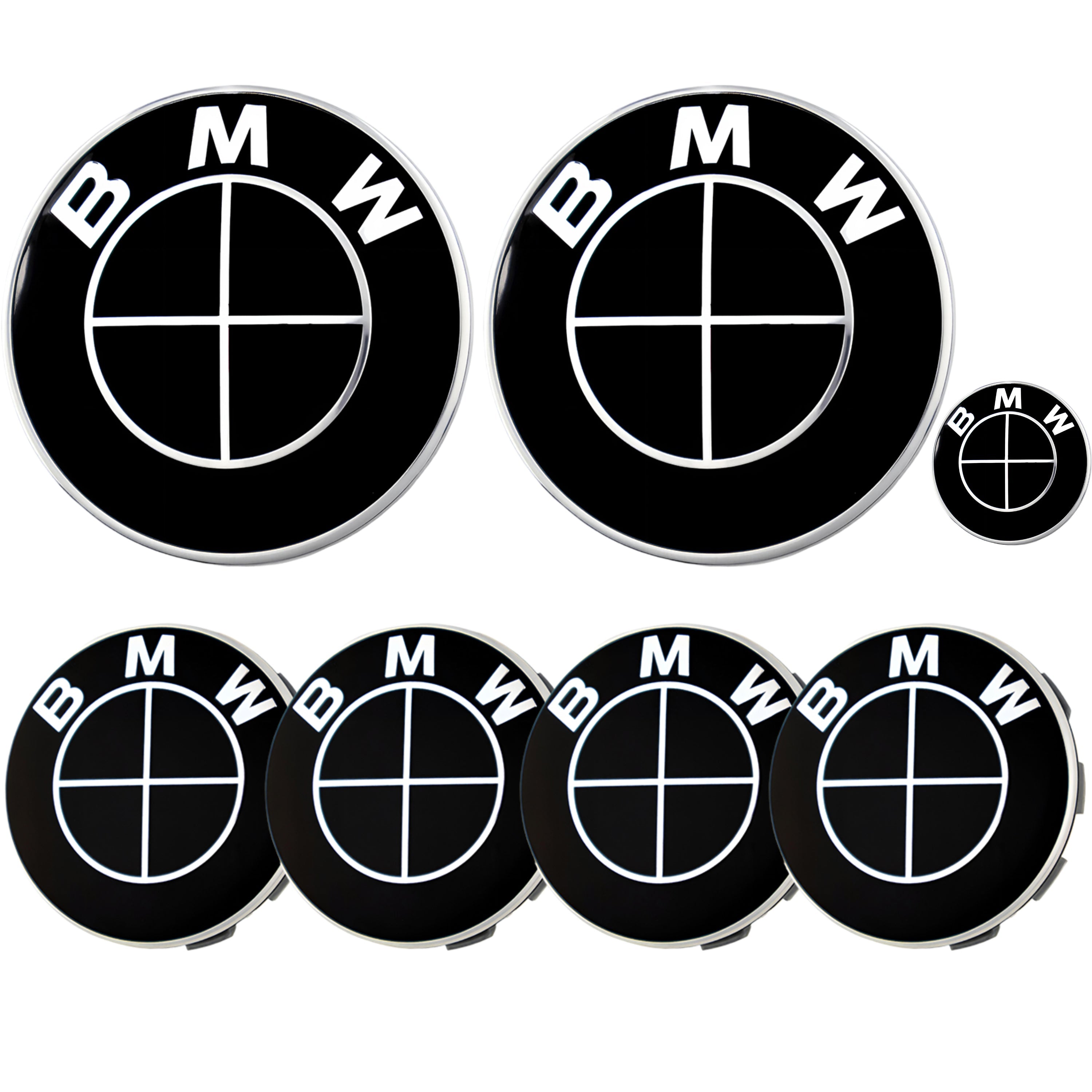 BMW Badge | Full Black