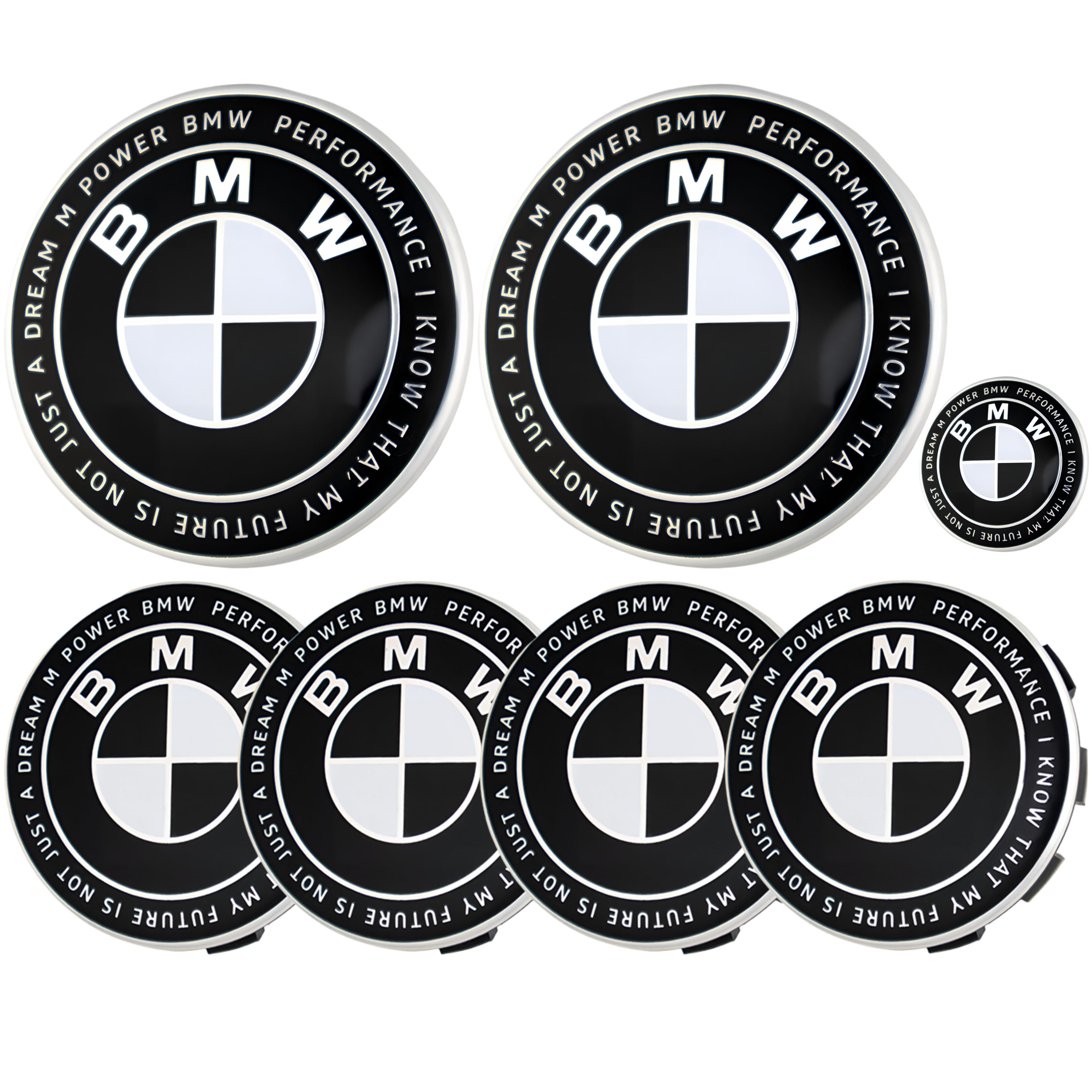 BMW Heritage Badge | Black & White