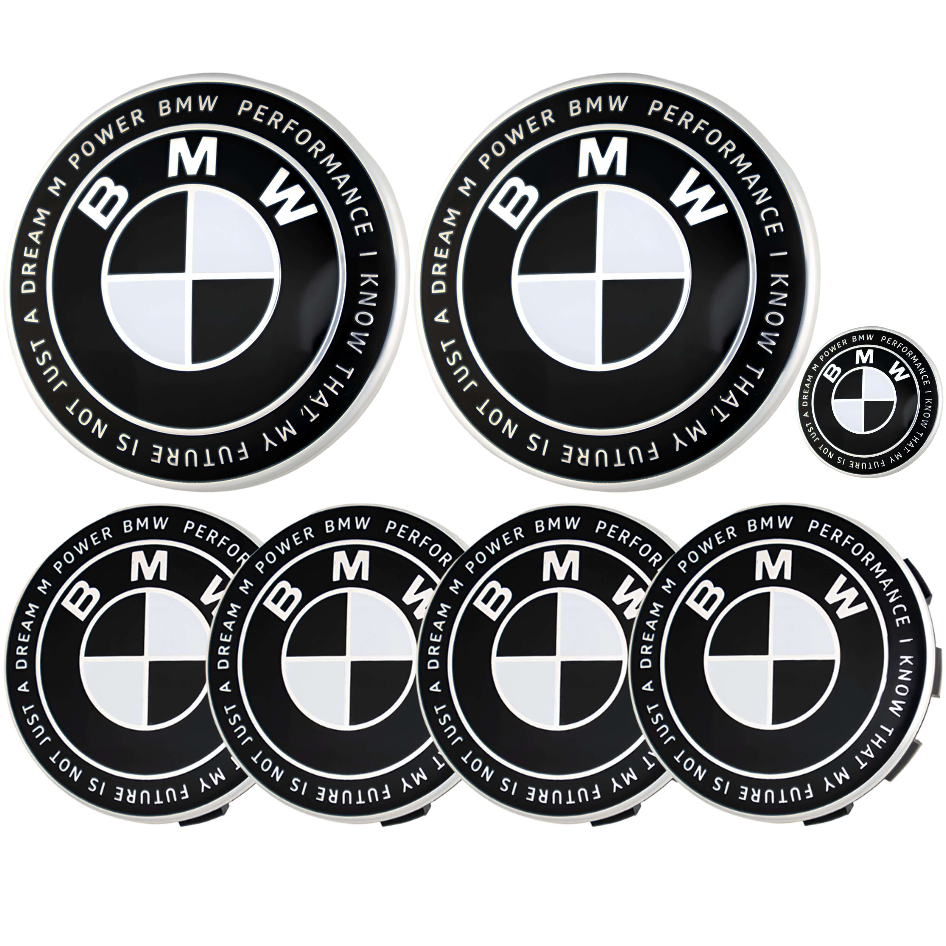 BMW Heritage Badge | Black & White