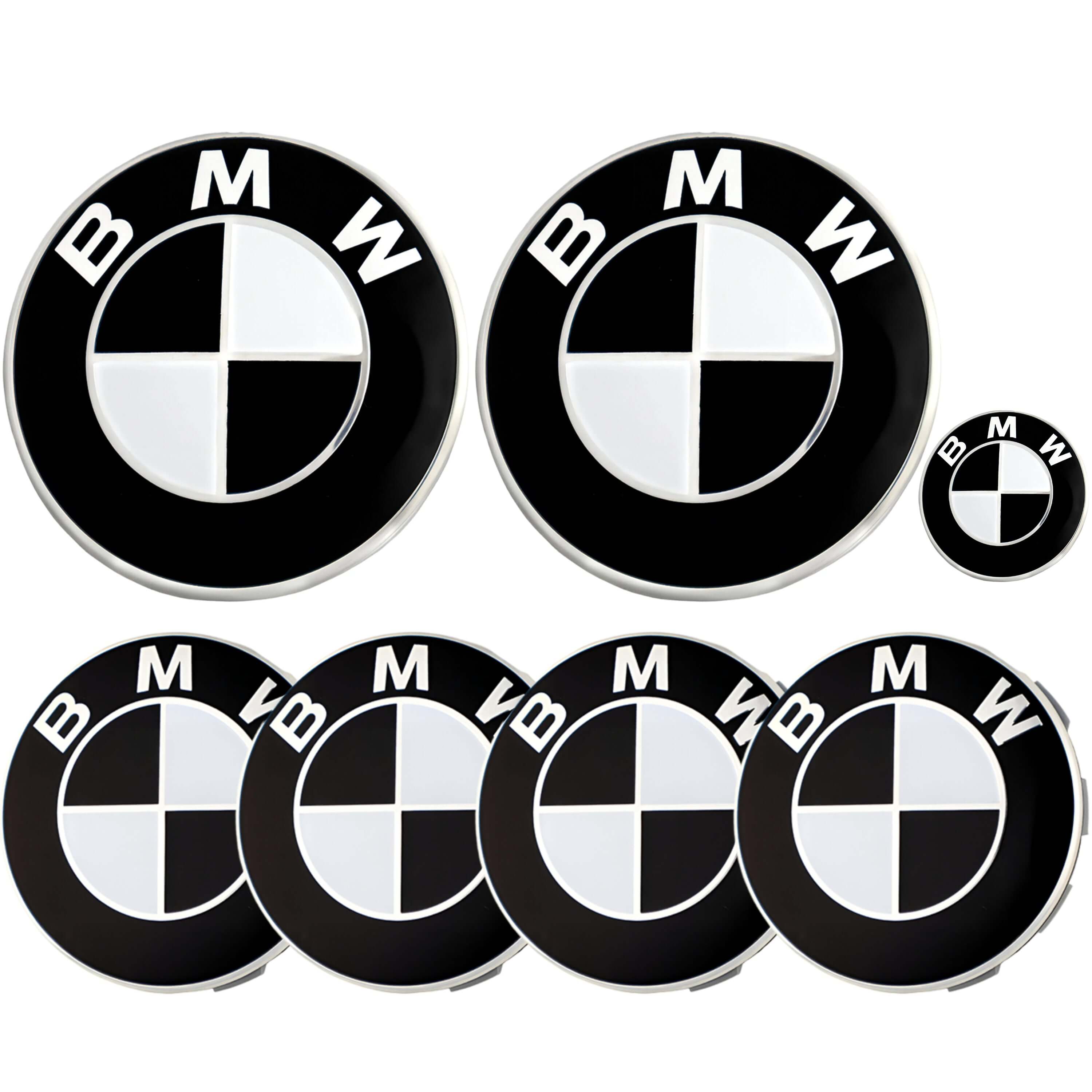 BMW Badge | Black & White