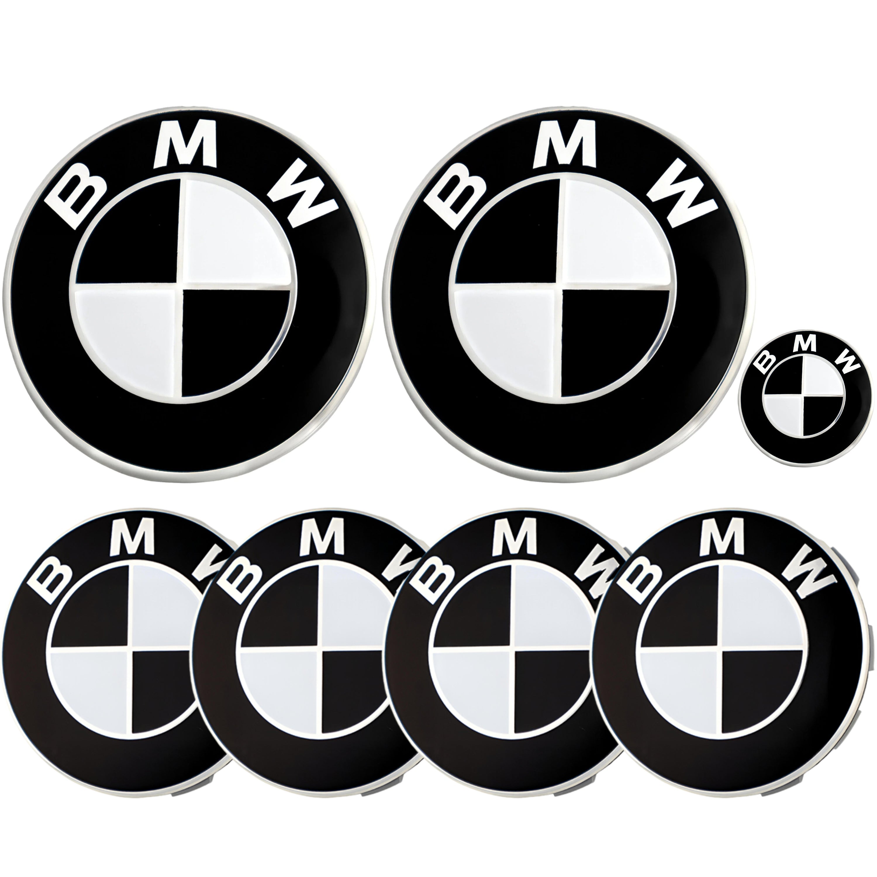 BMW Badge | Black & White