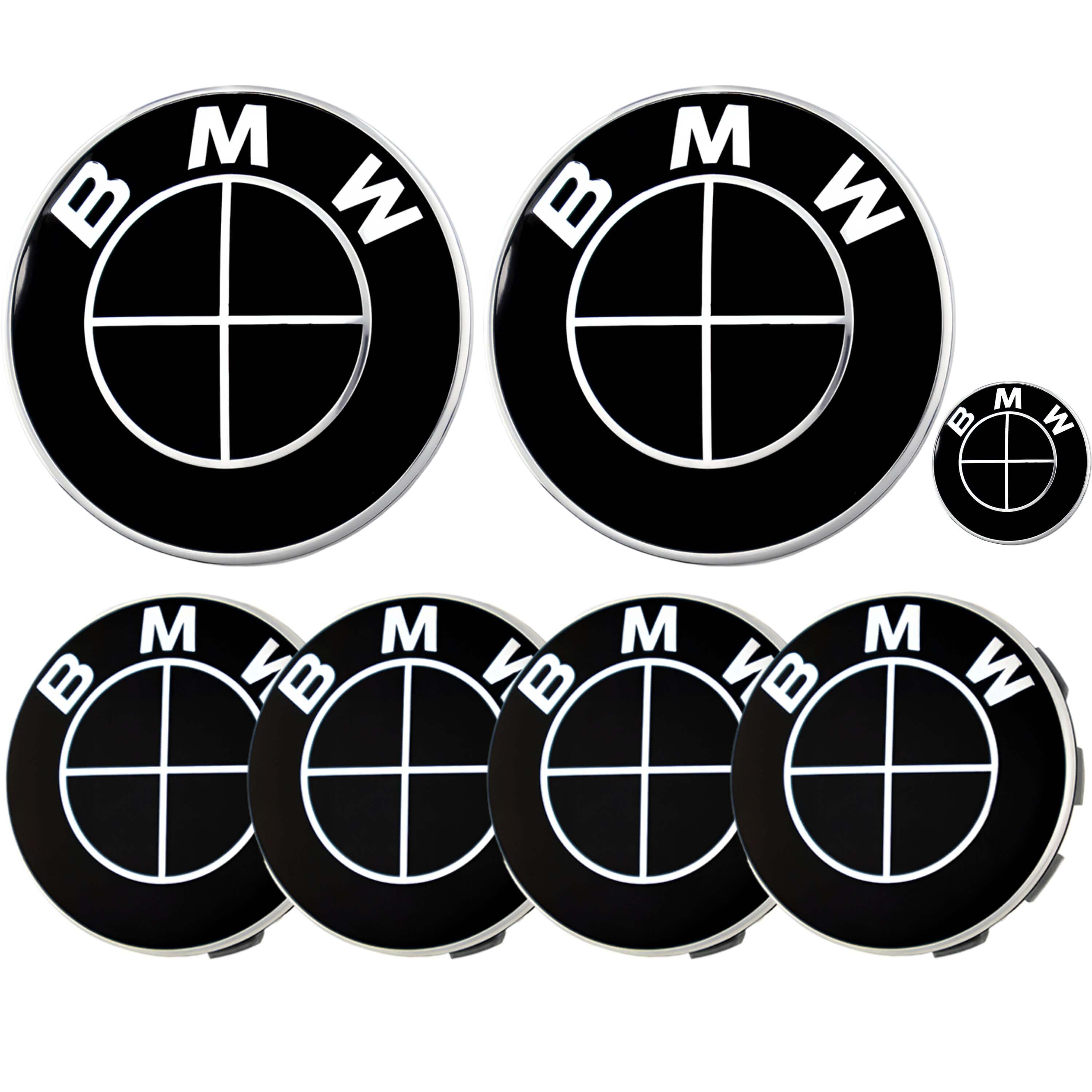 BMW Badge | Full Black