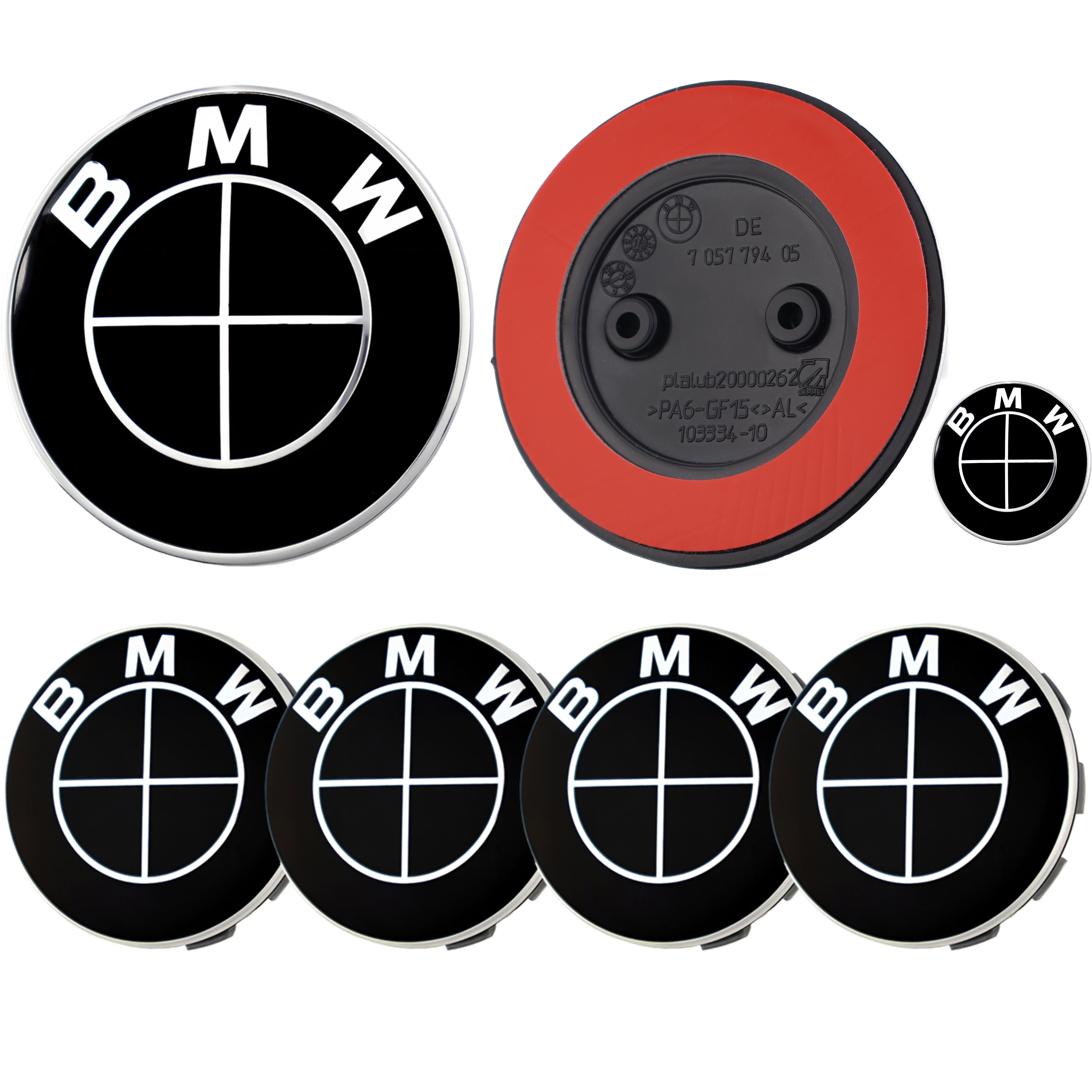 BMW Badge | Full Black