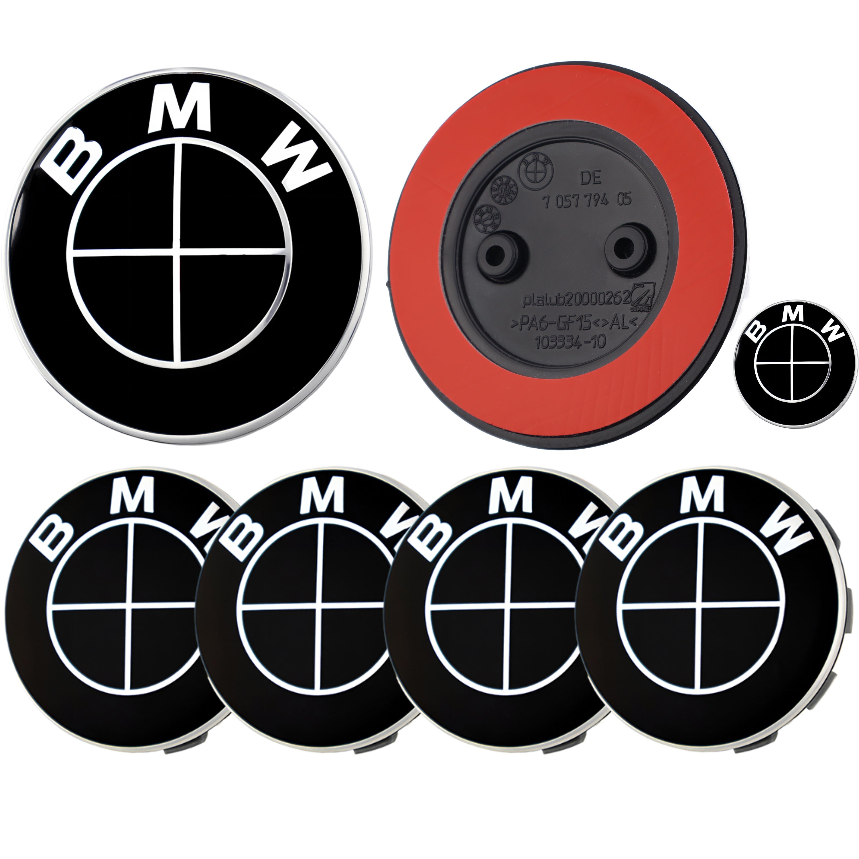 BMW Badge | Full Black