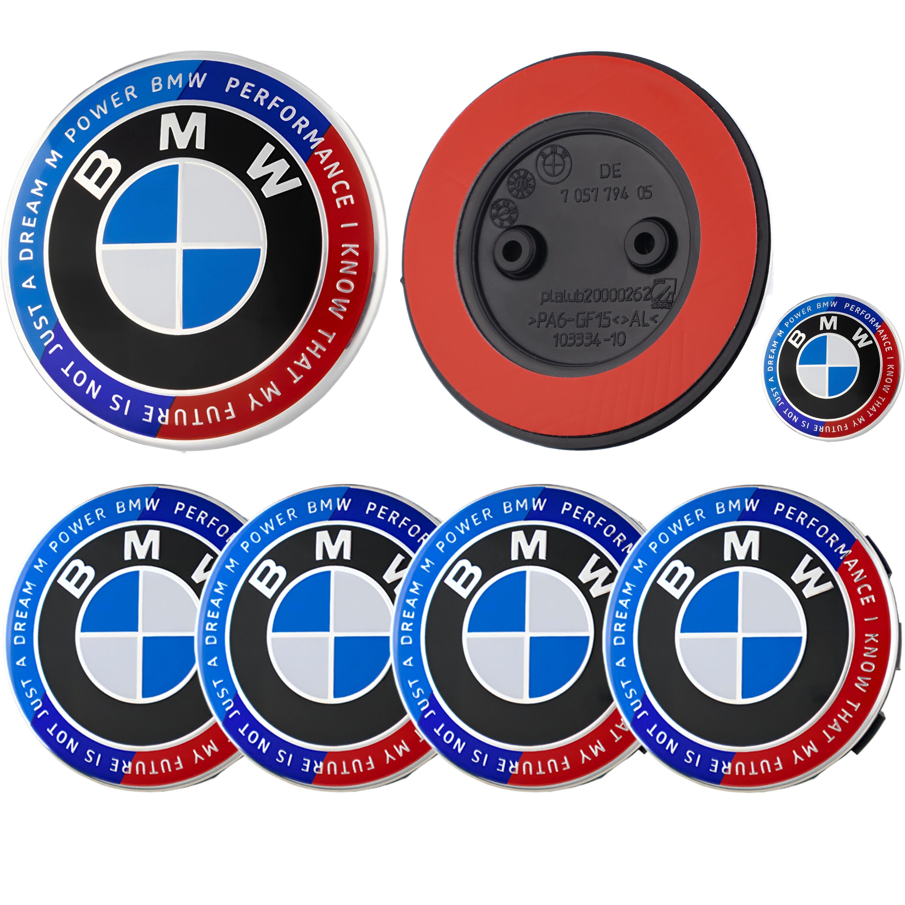 BMW Heritage Badge | Blue & Red