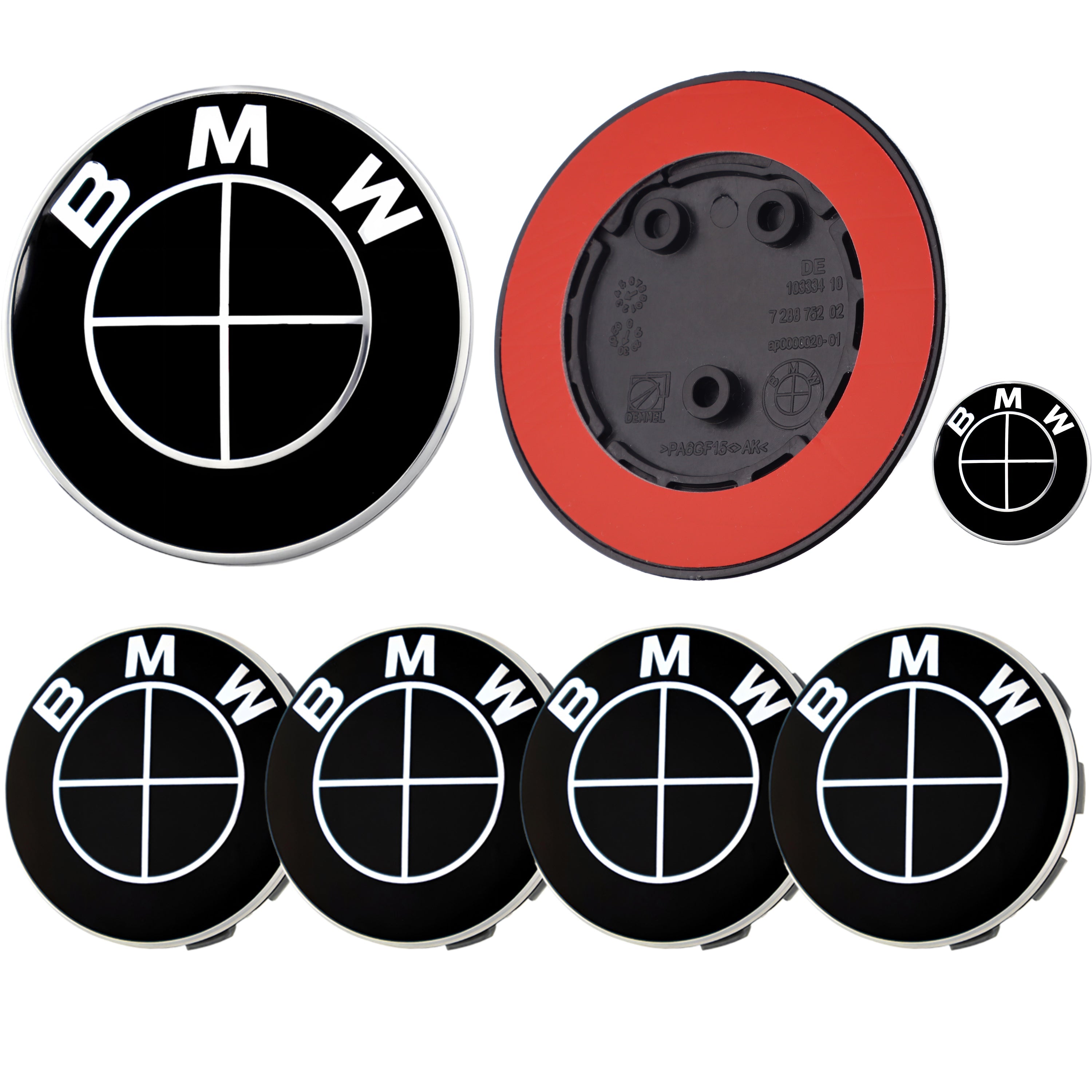 BMW Badge | Full Black