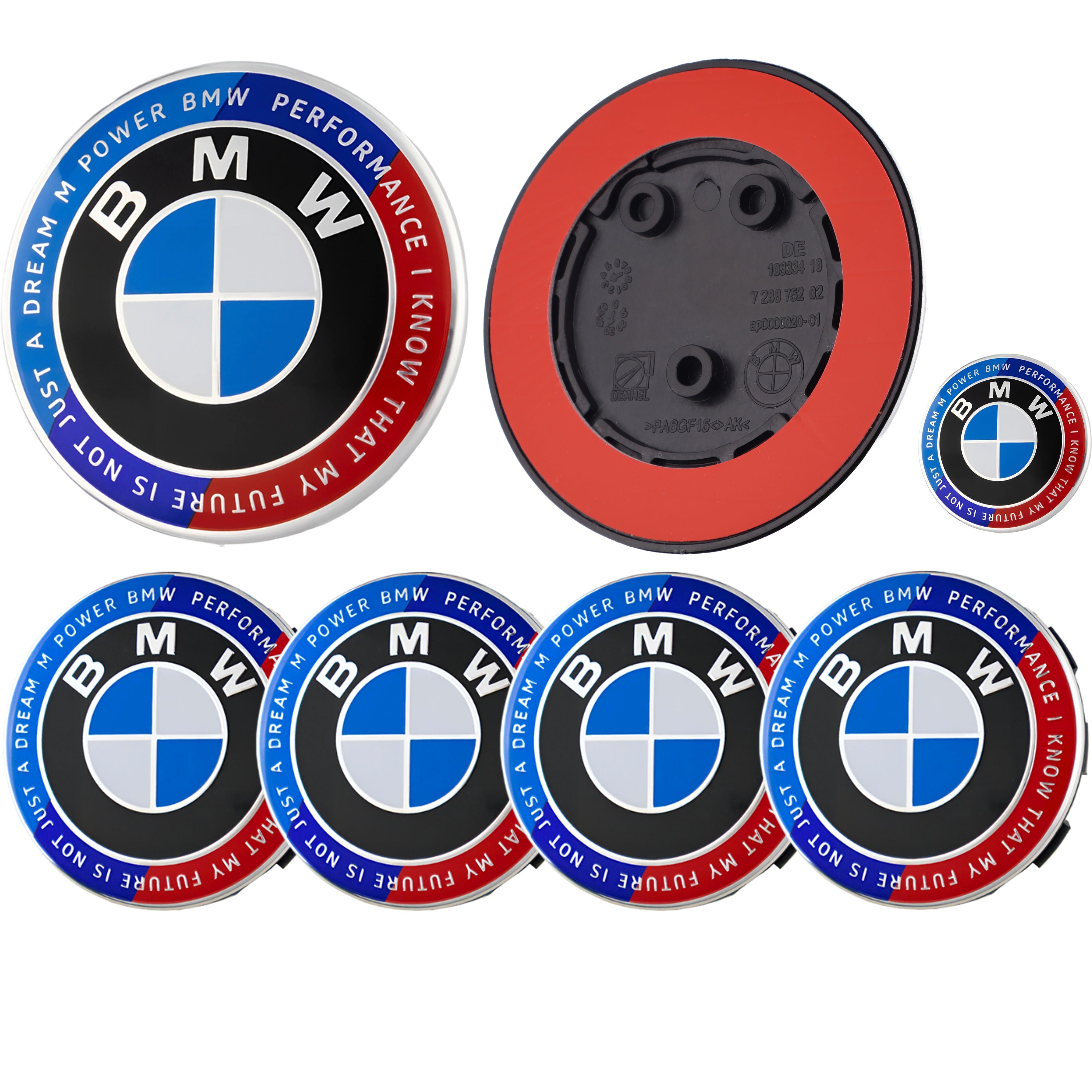 BMW Heritage Badge | Blue & Red