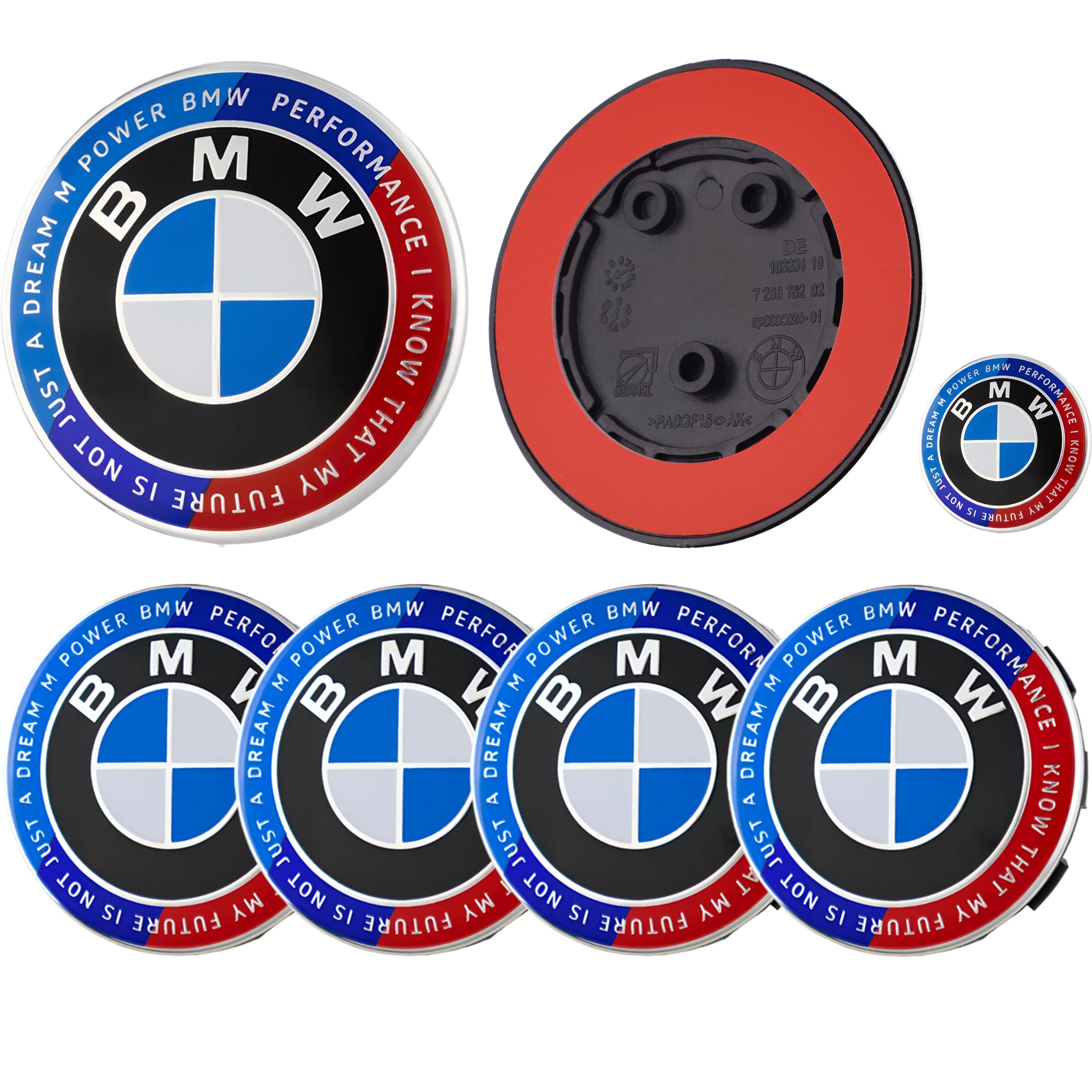 BMW Heritage Badge | Blue & Red