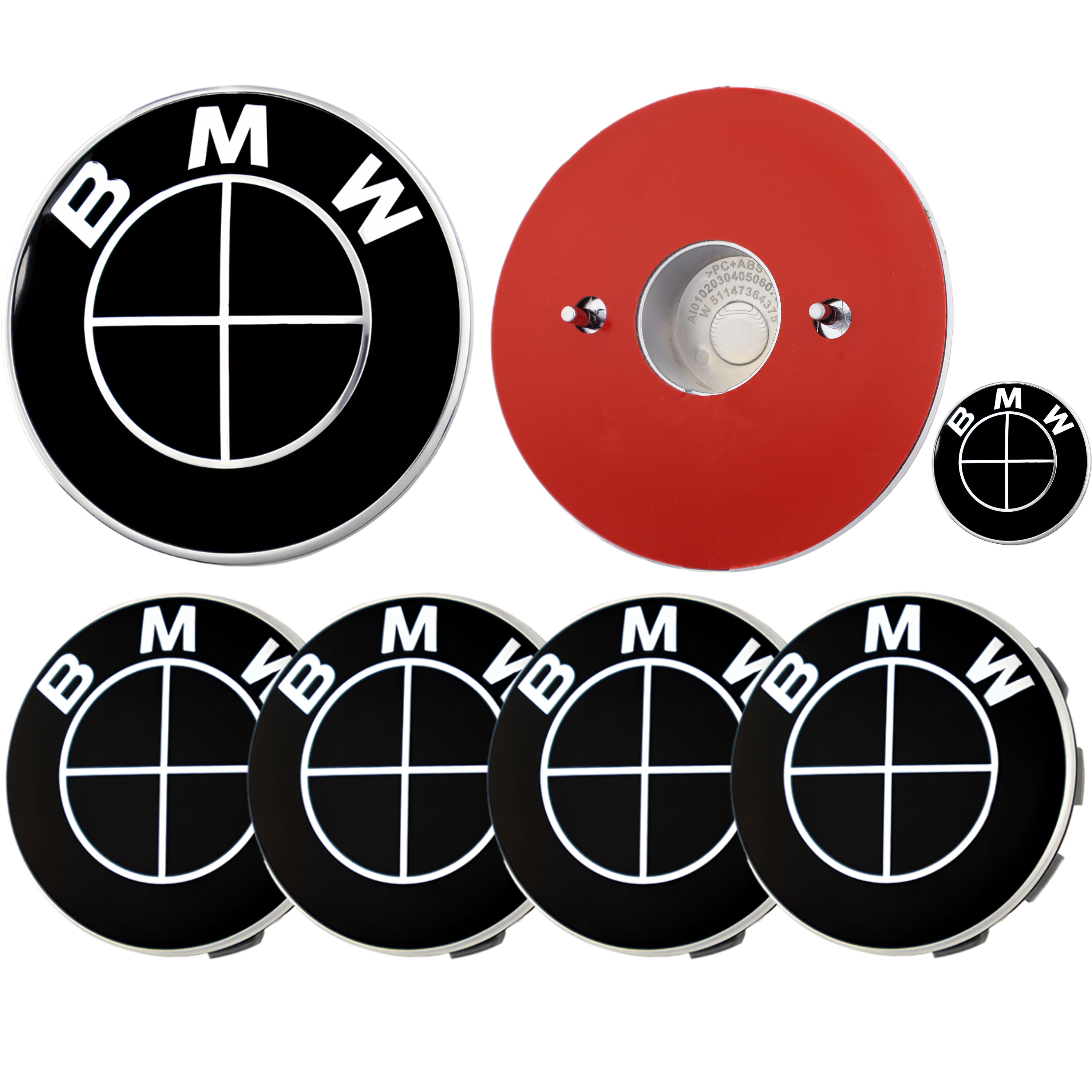 BMW Badge | Full Black