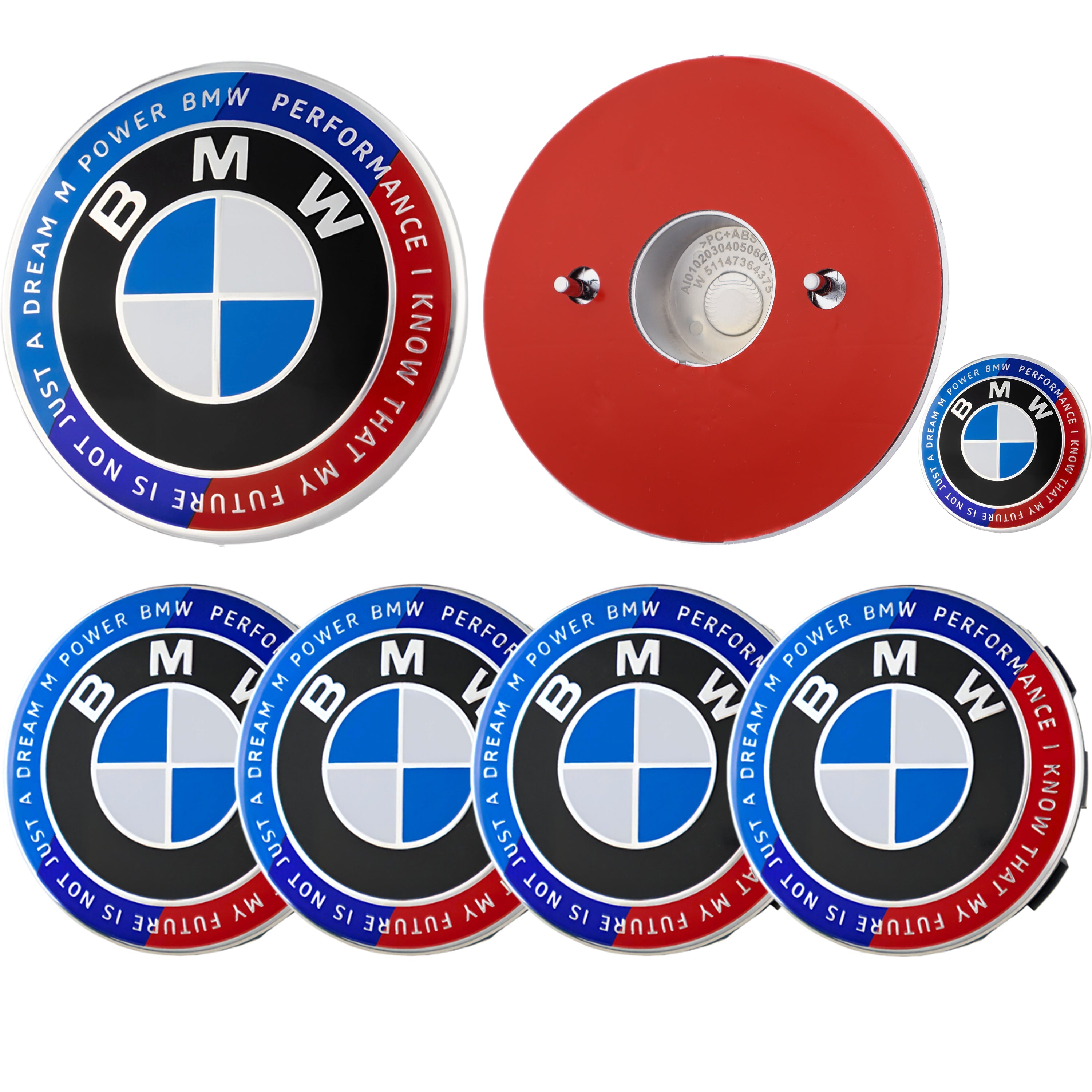 BMW Heritage Badge | Blue & Red