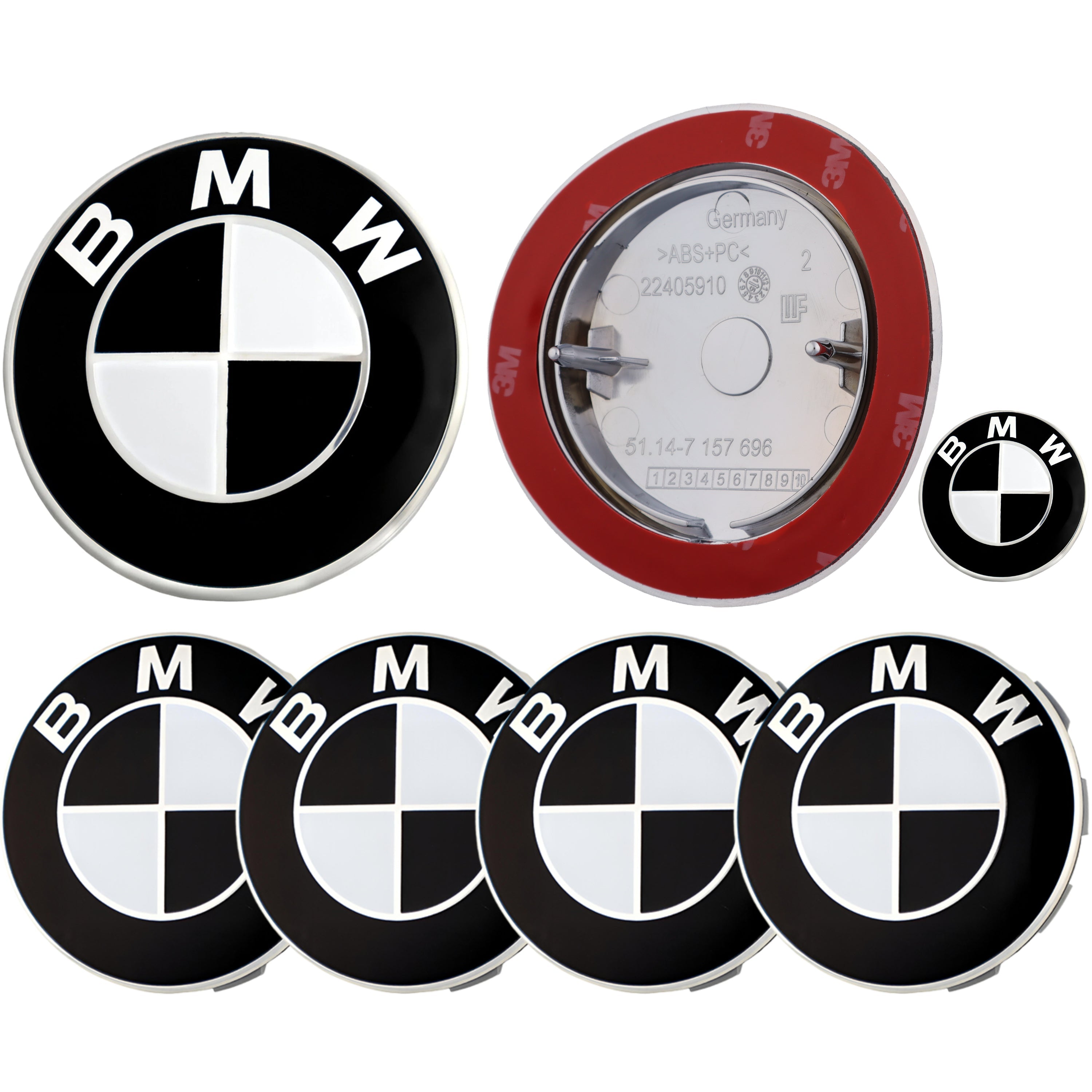 BMW Badge | Black & White