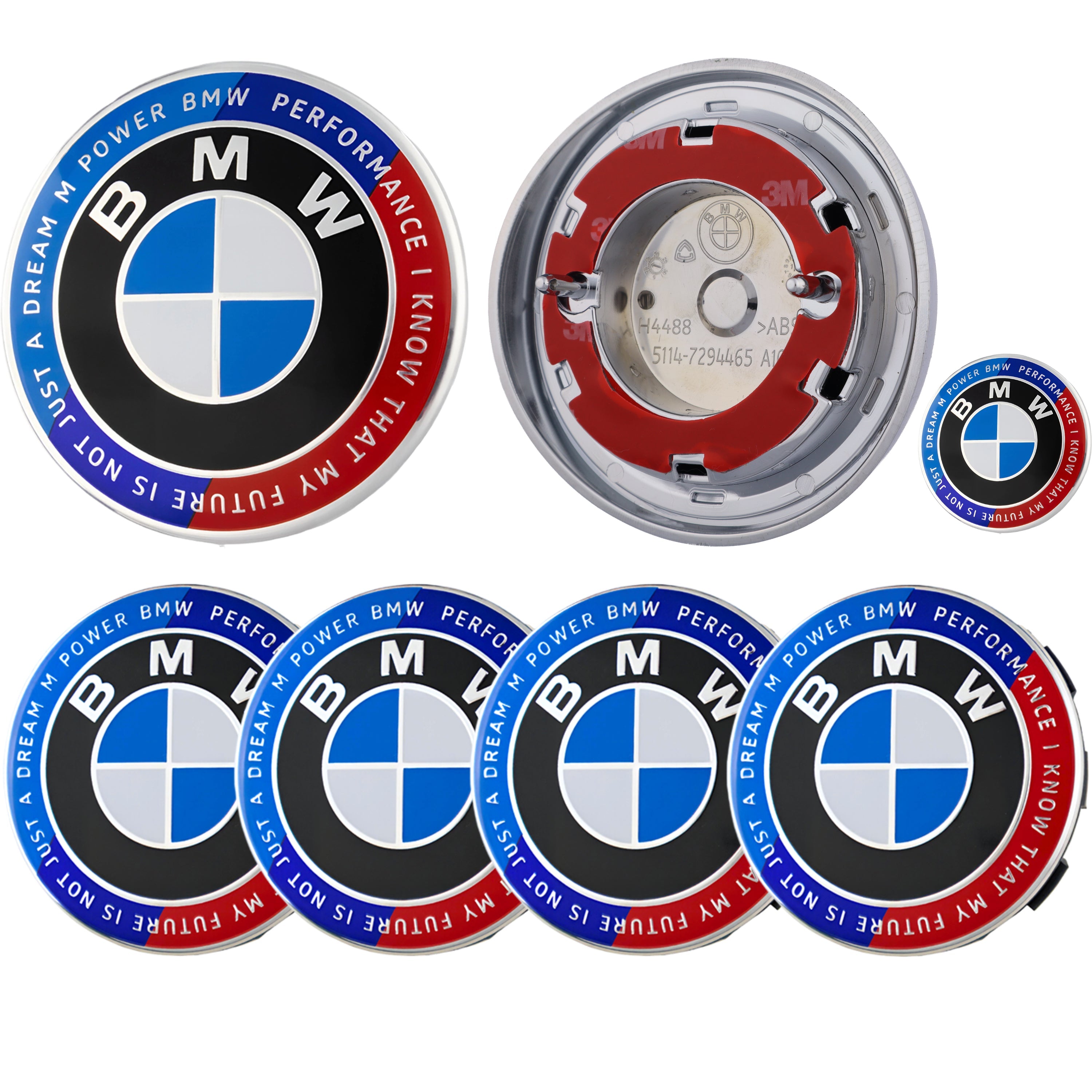 BMW Heritage Badge | Blue & Red