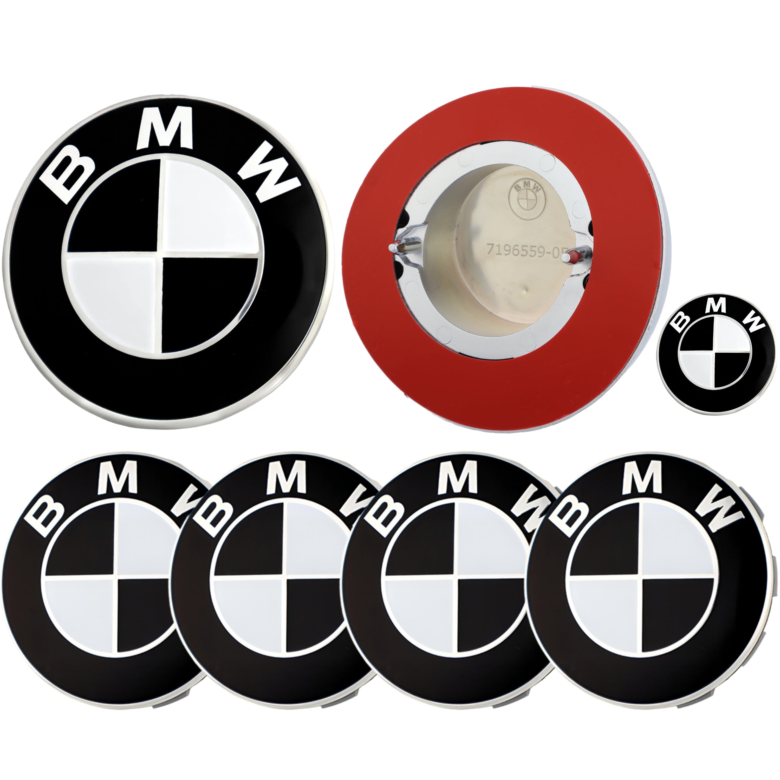 BMW Badge | Black & White