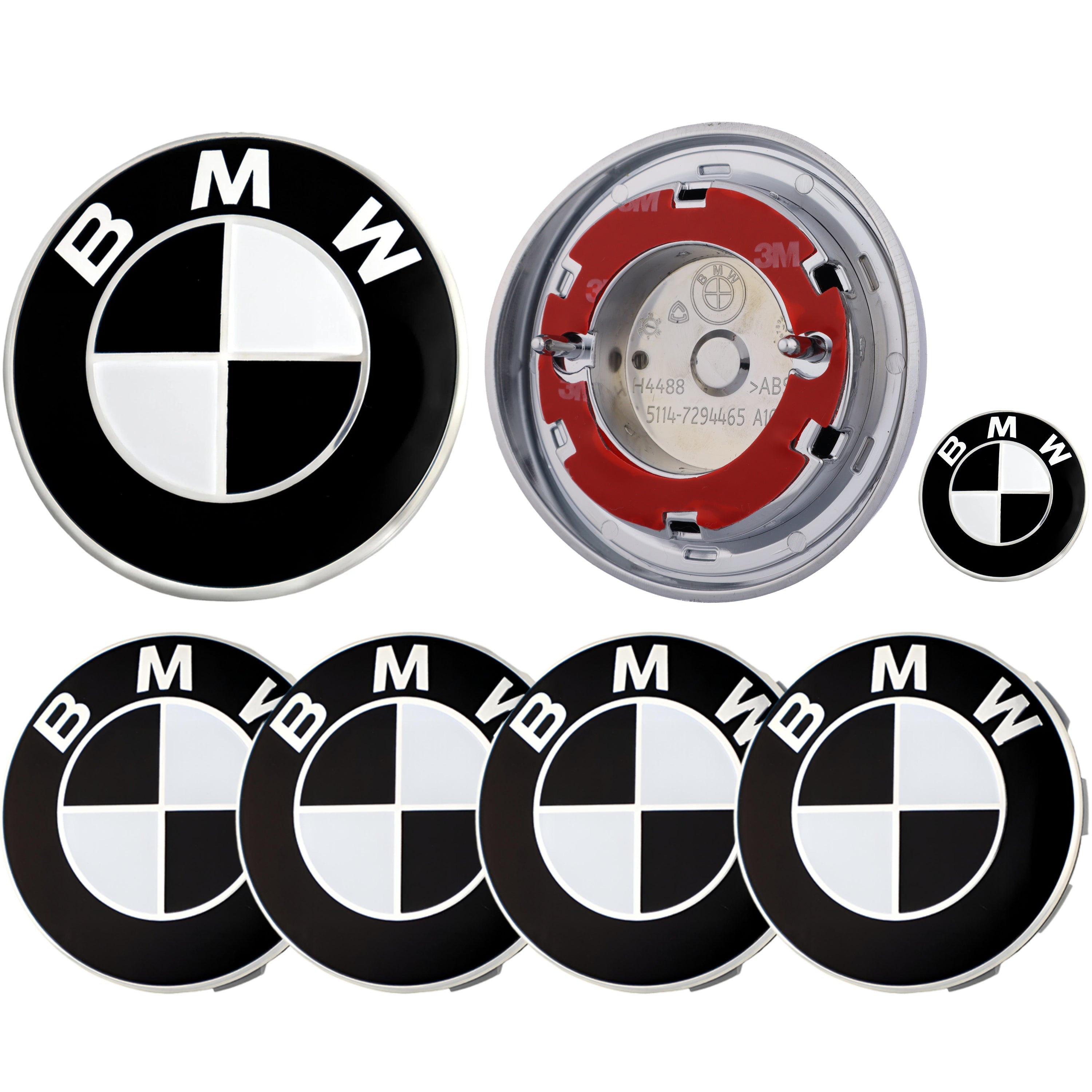 BMW Badge | Black & White