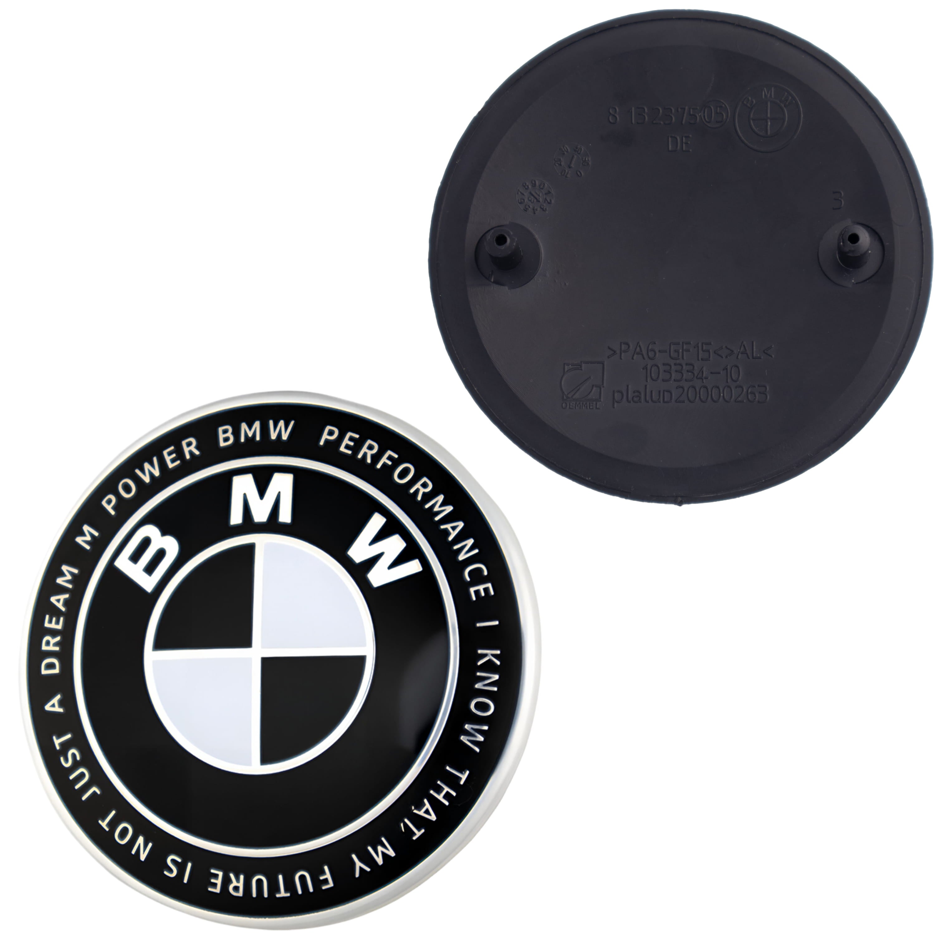 BMW Heritage Badge | Black & White