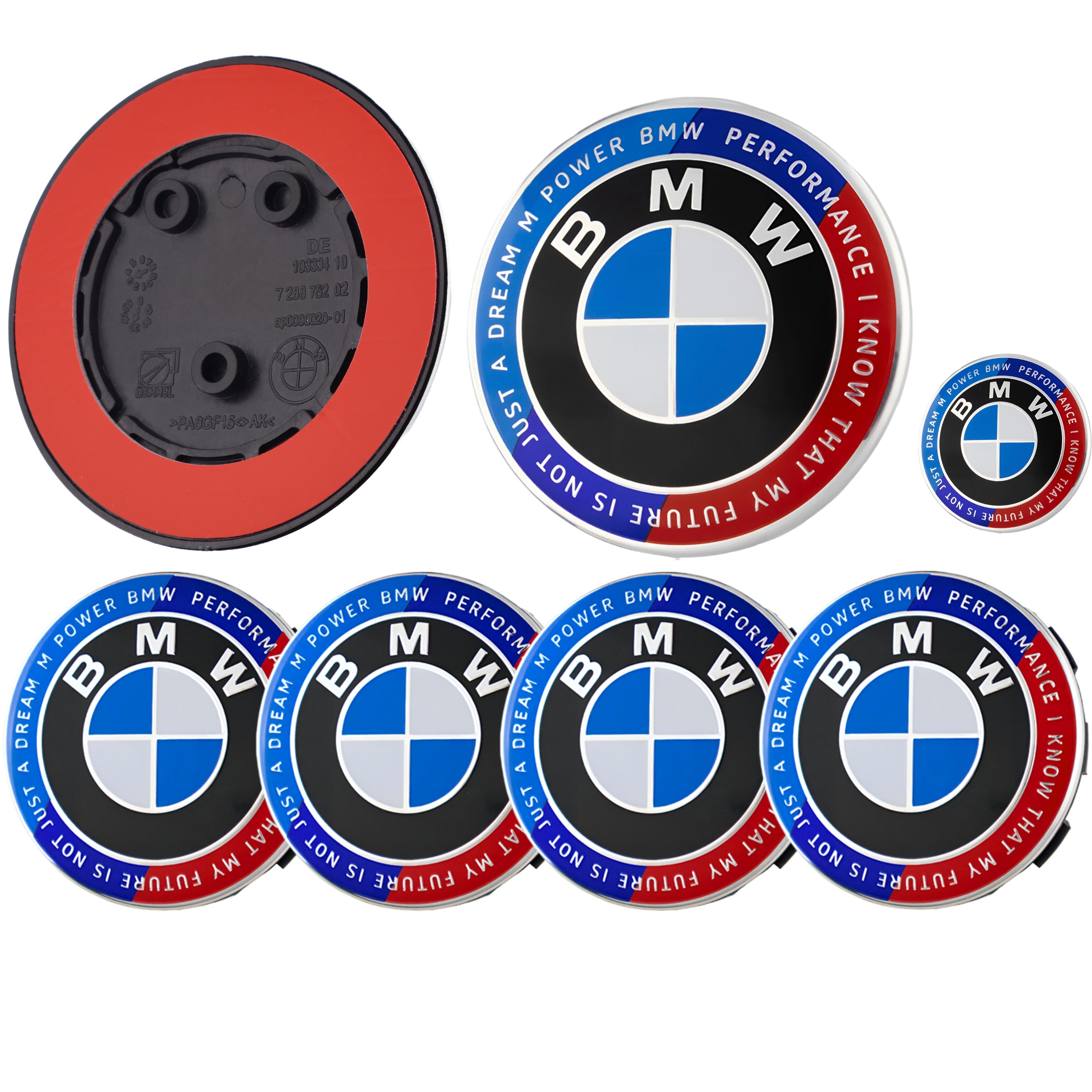 BMW Heritage Badge | Blue & Red