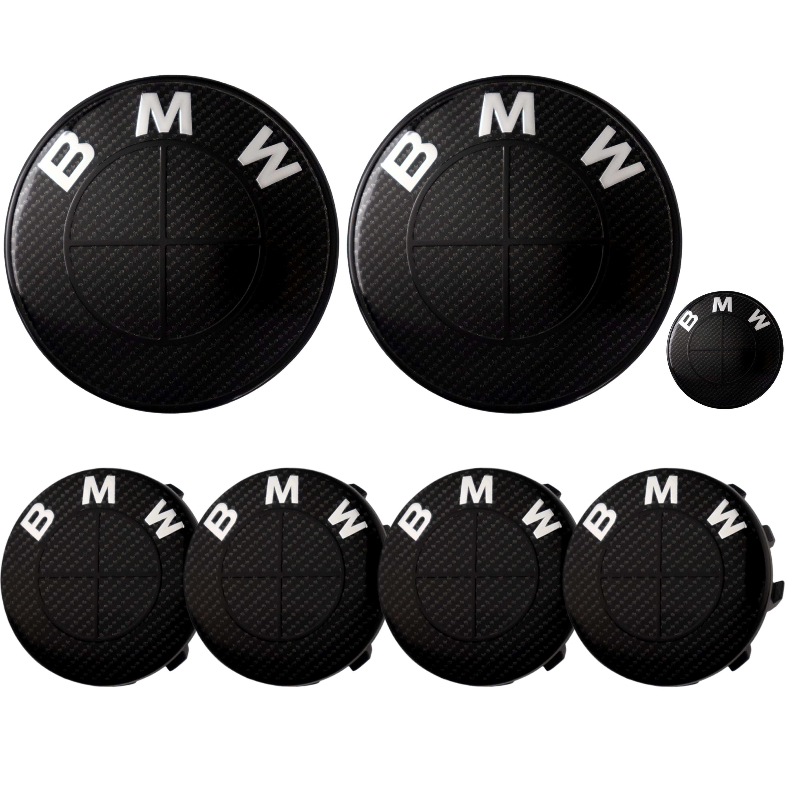 BMW Badge | Black Carbon