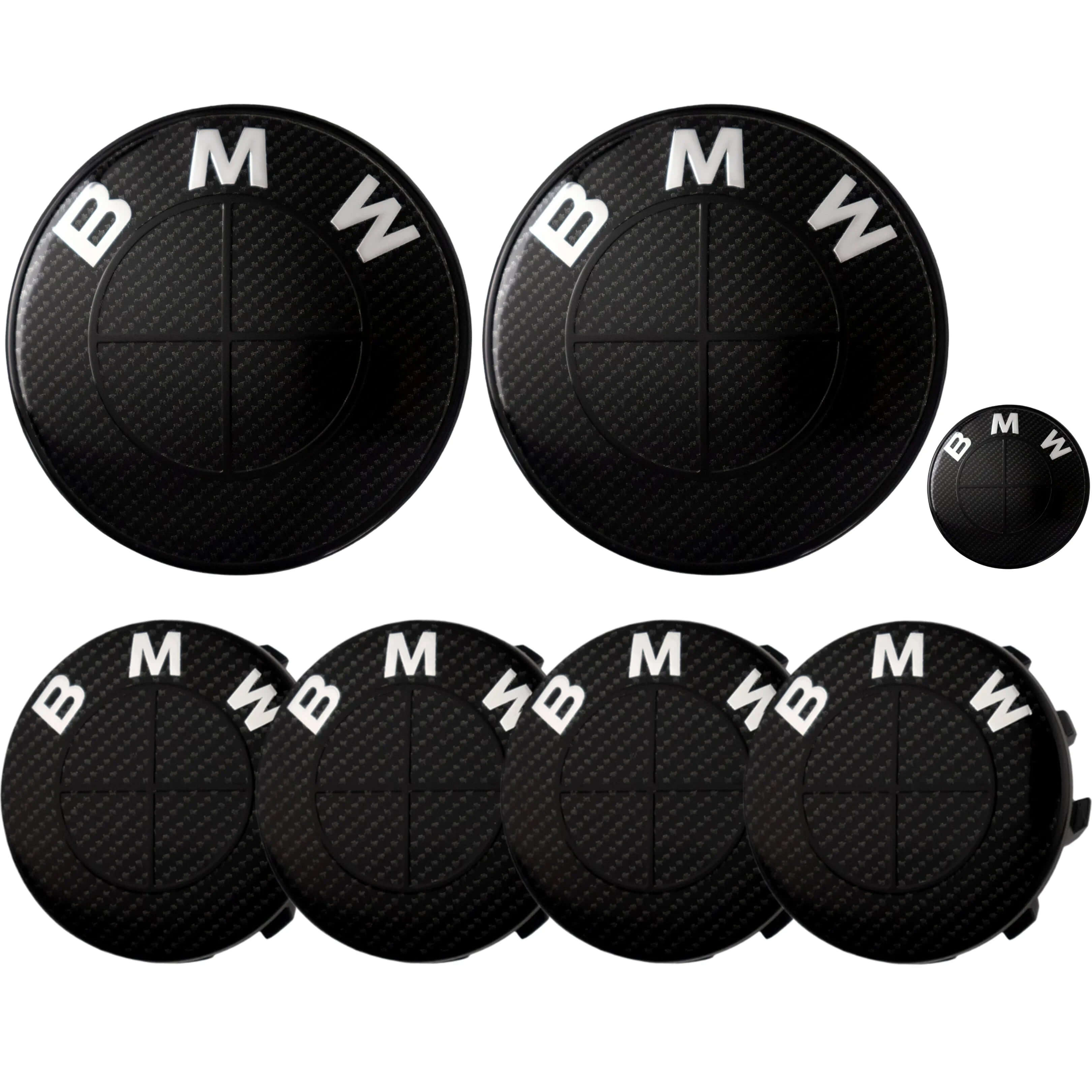 BMW Badge | Black Carbon