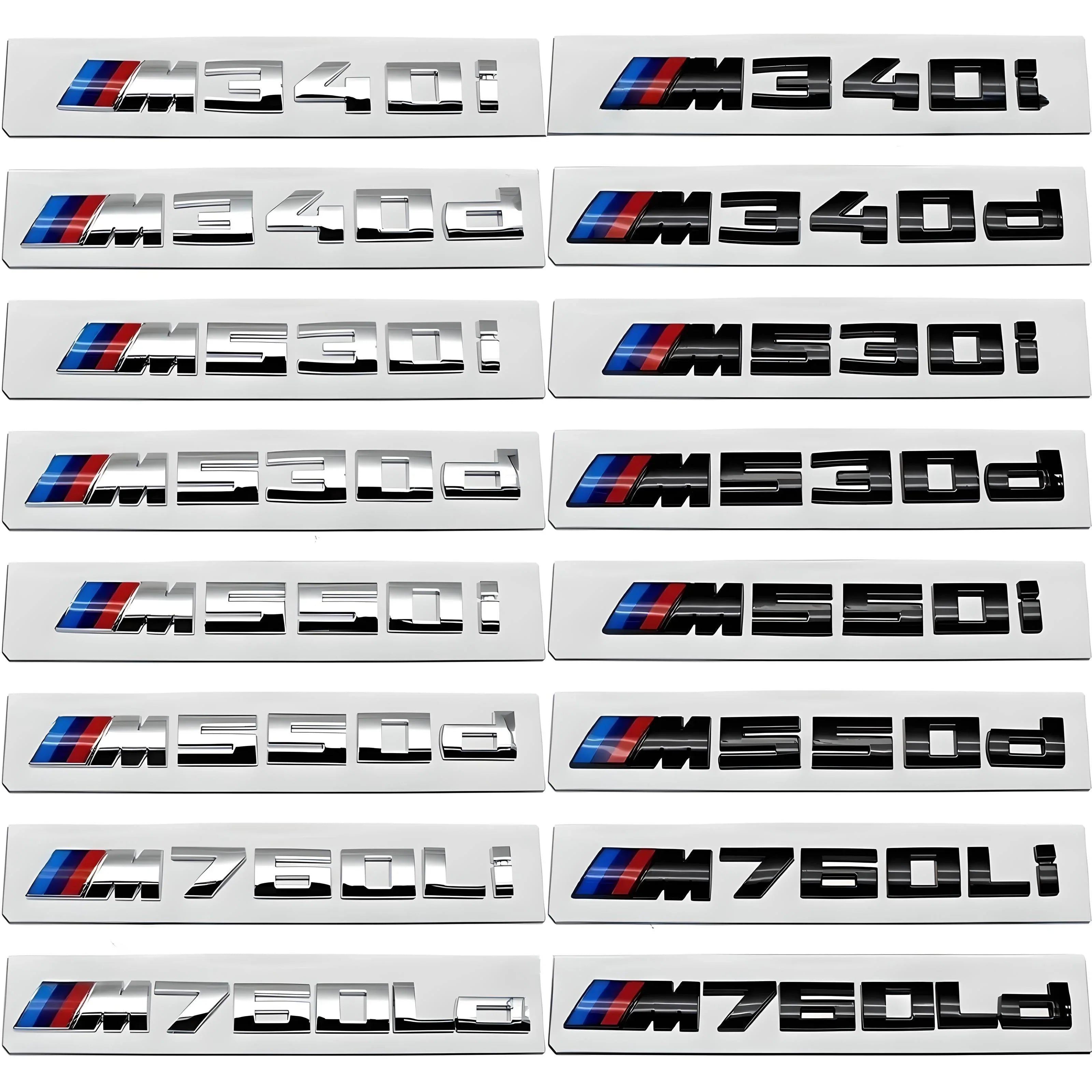 BMW ///M Series Model Badge