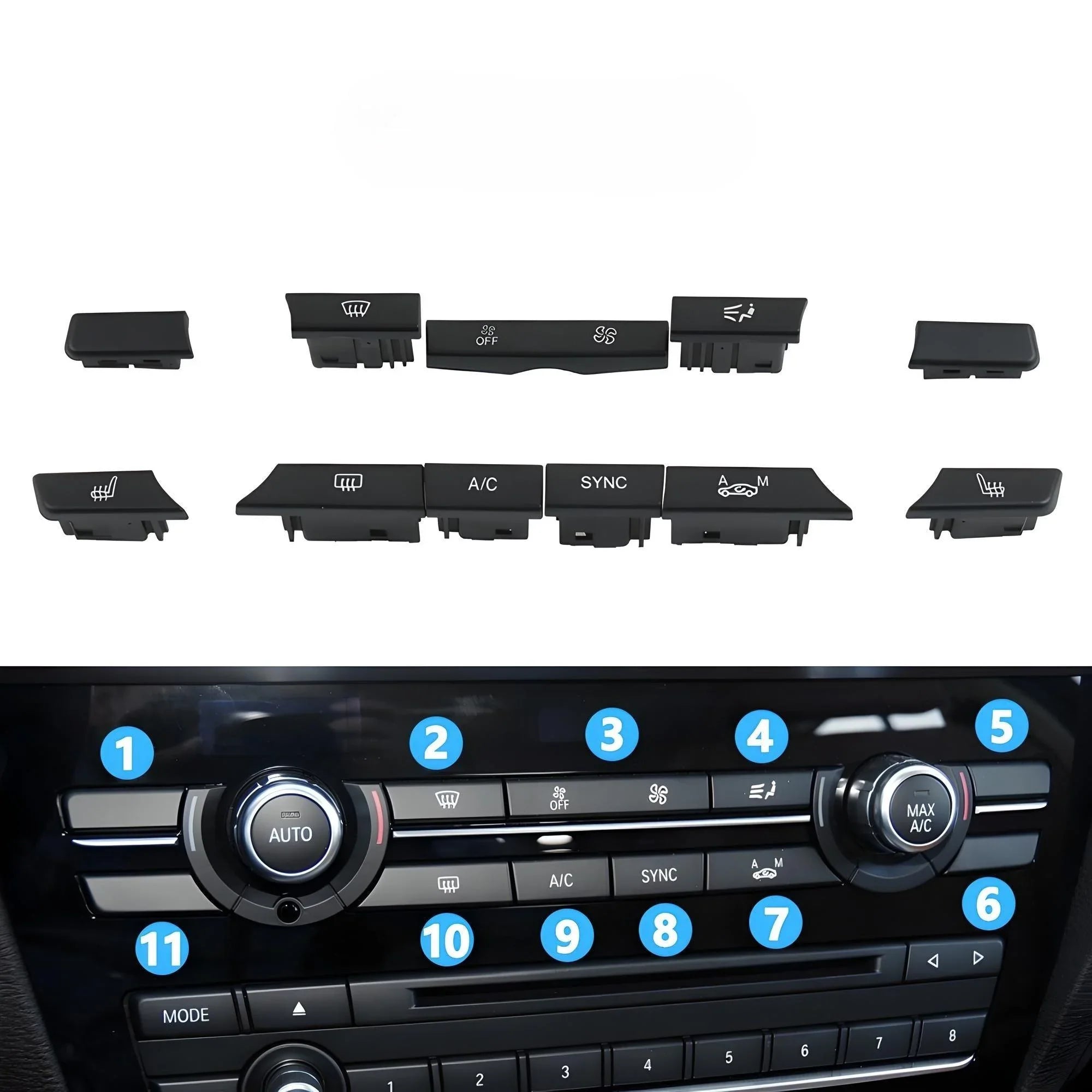 BMW Dashboard Buttons | X3 X4 Series (2013 - 2018)