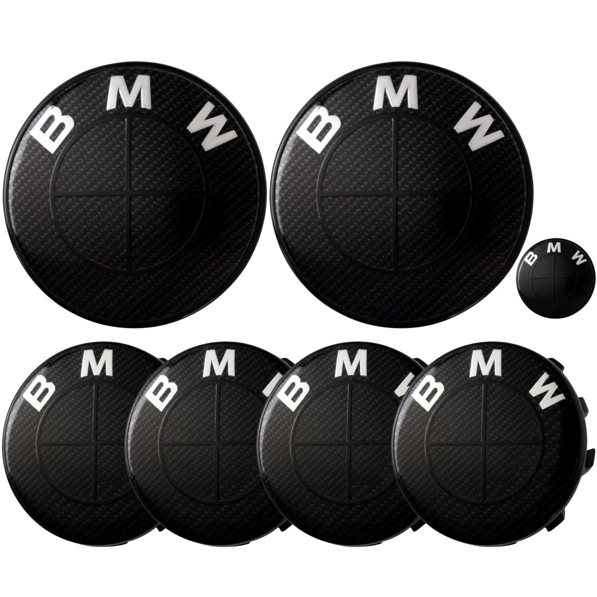 BMW Badge | Black Carbon