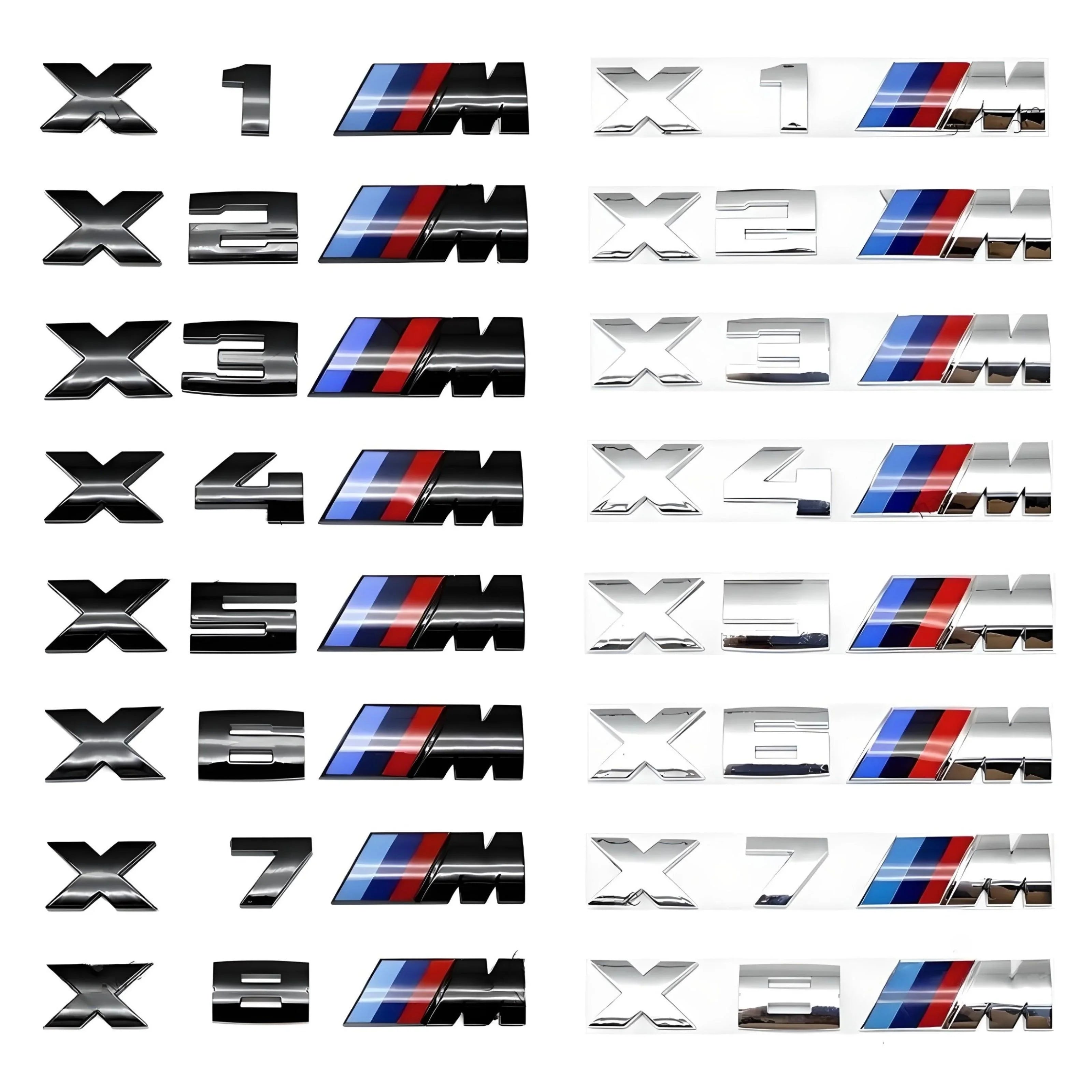 BMW X Series ///M Badge